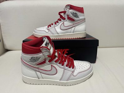 Nike Air Jordan 1 Retro High OG "Sail/University Red"