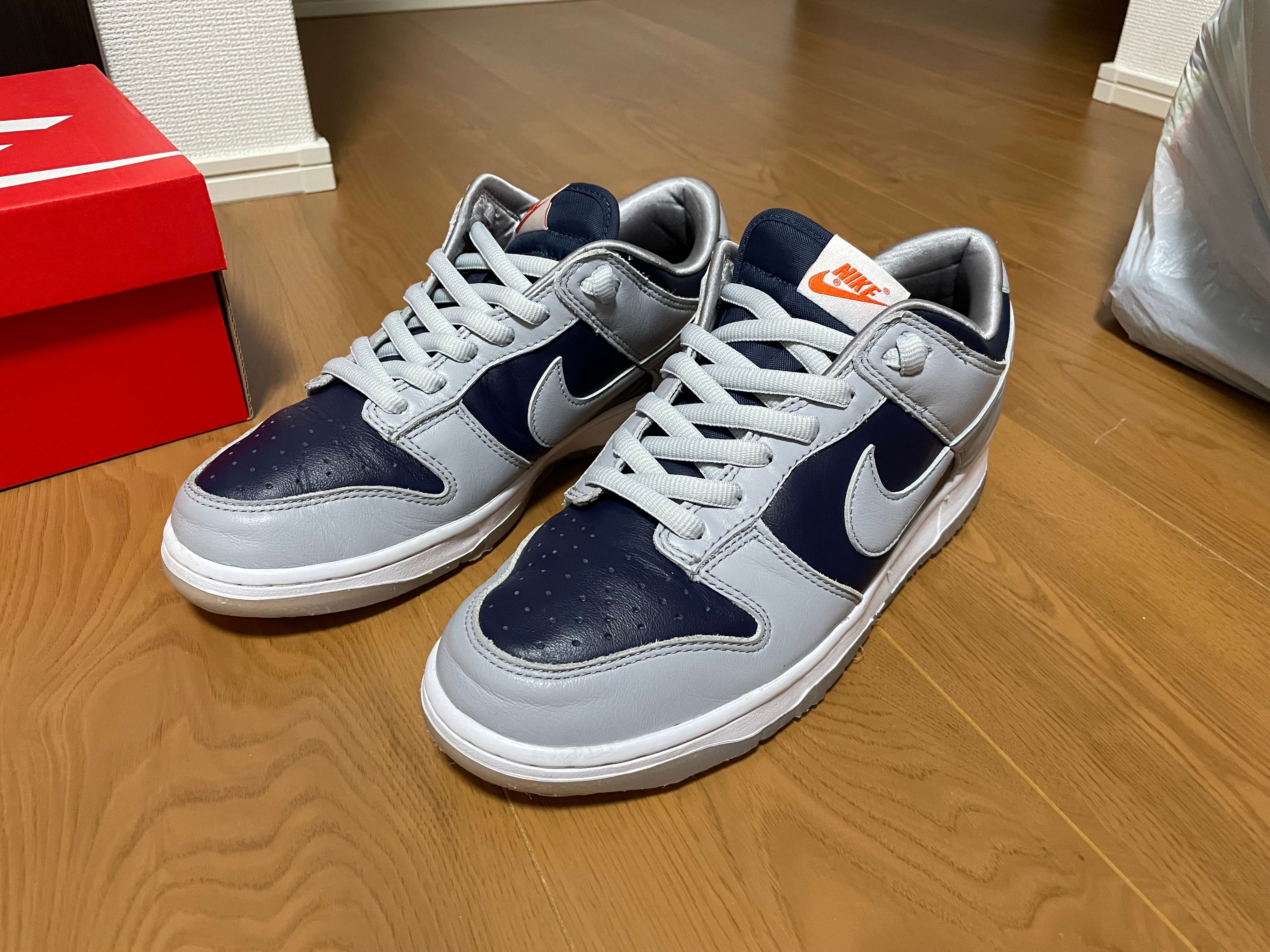 NIKE Women's DUNK LOW "COLLEGE NAVY"