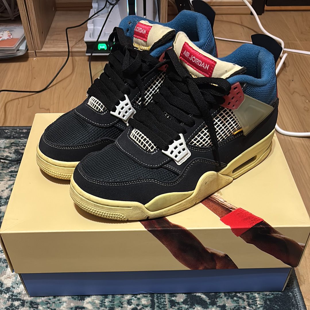 UNION × NIKE AIR JORDAN 4 "OFF NOIR"