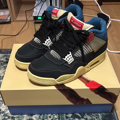 UNION × NIKE AIR JORDAN 4 "OFF NOIR"