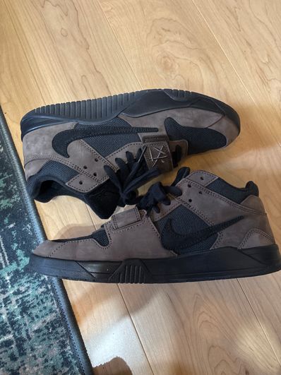 Travis Scott × Nike Jordan Jumpman Jack TR CJ1 T-Rexx "Black and Dark Mocha"