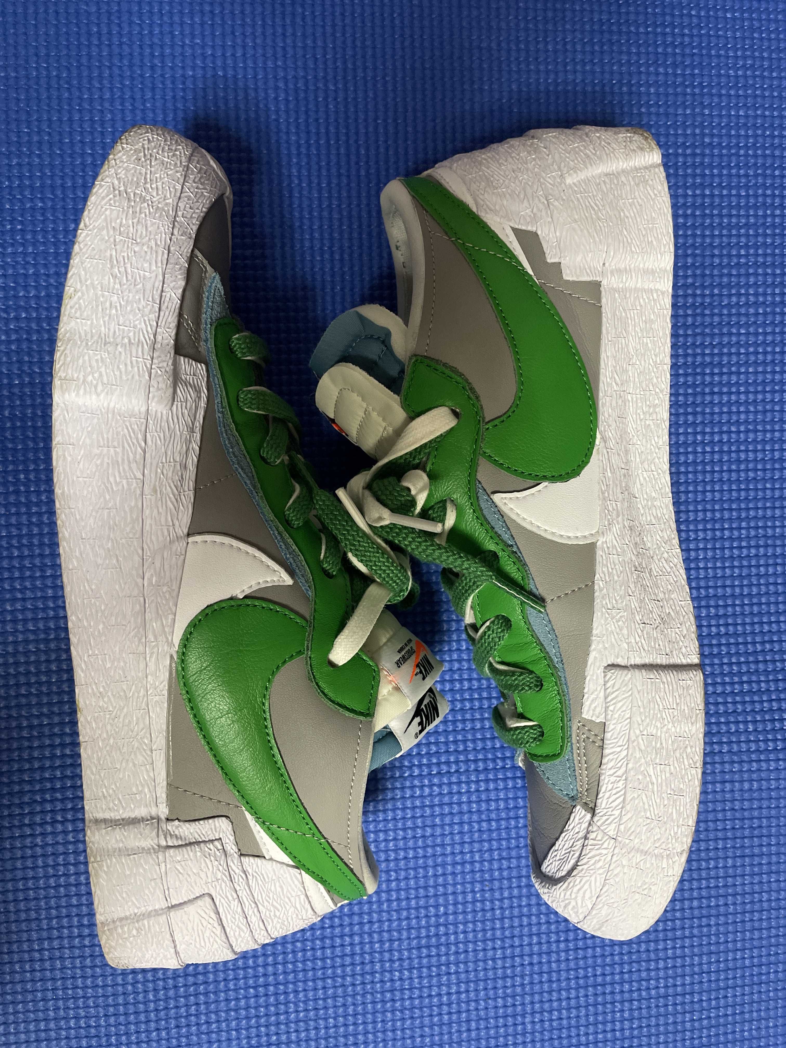 sacai × Nike Blazer Low "Classic Green"