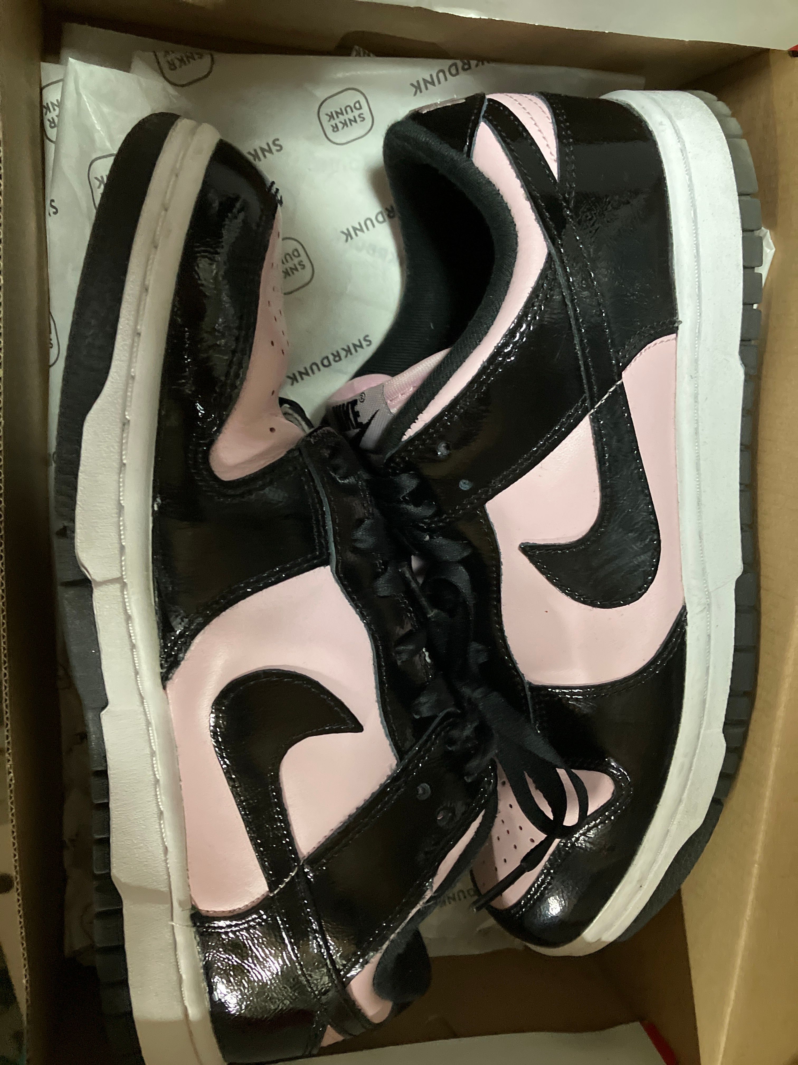 Nike Women's Dunk Low Essential "Black Patent Leather"