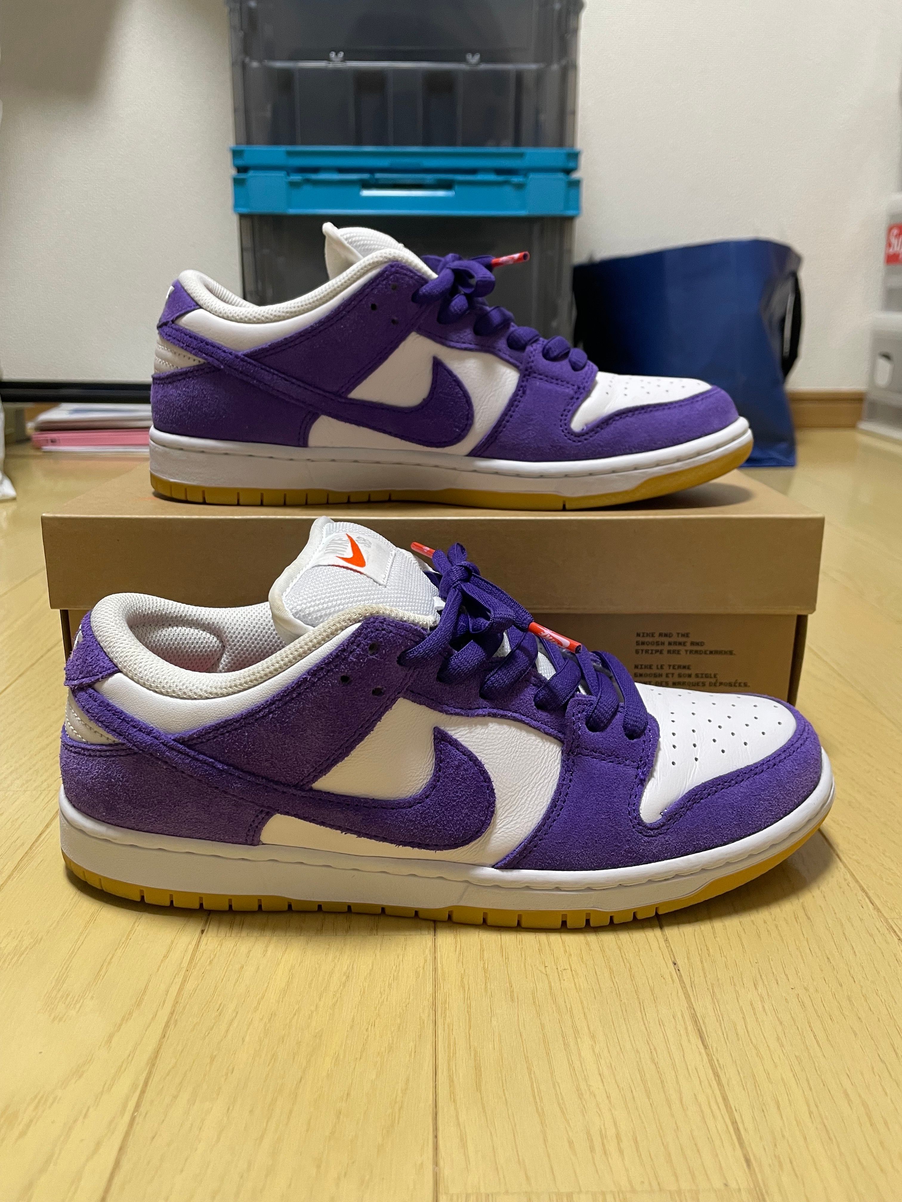 Nike SB Dunk Low Pro ISO Orange Label "Court Purple Gum"