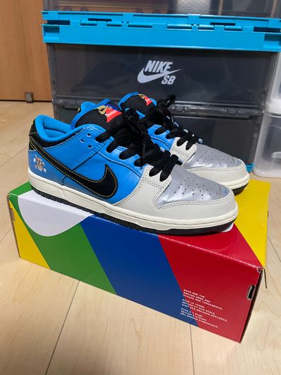 Instant Skateboards × Nike SB Dunk Low "Blue Hero"