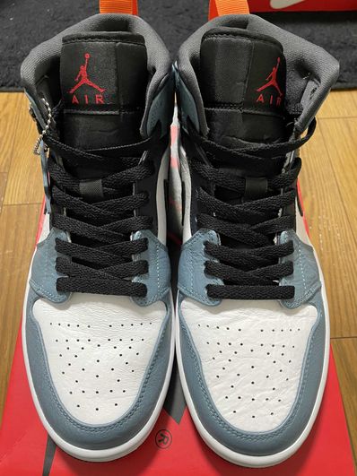 FACETASM × Nike Air Jordan 1 Mid "White/Navy"