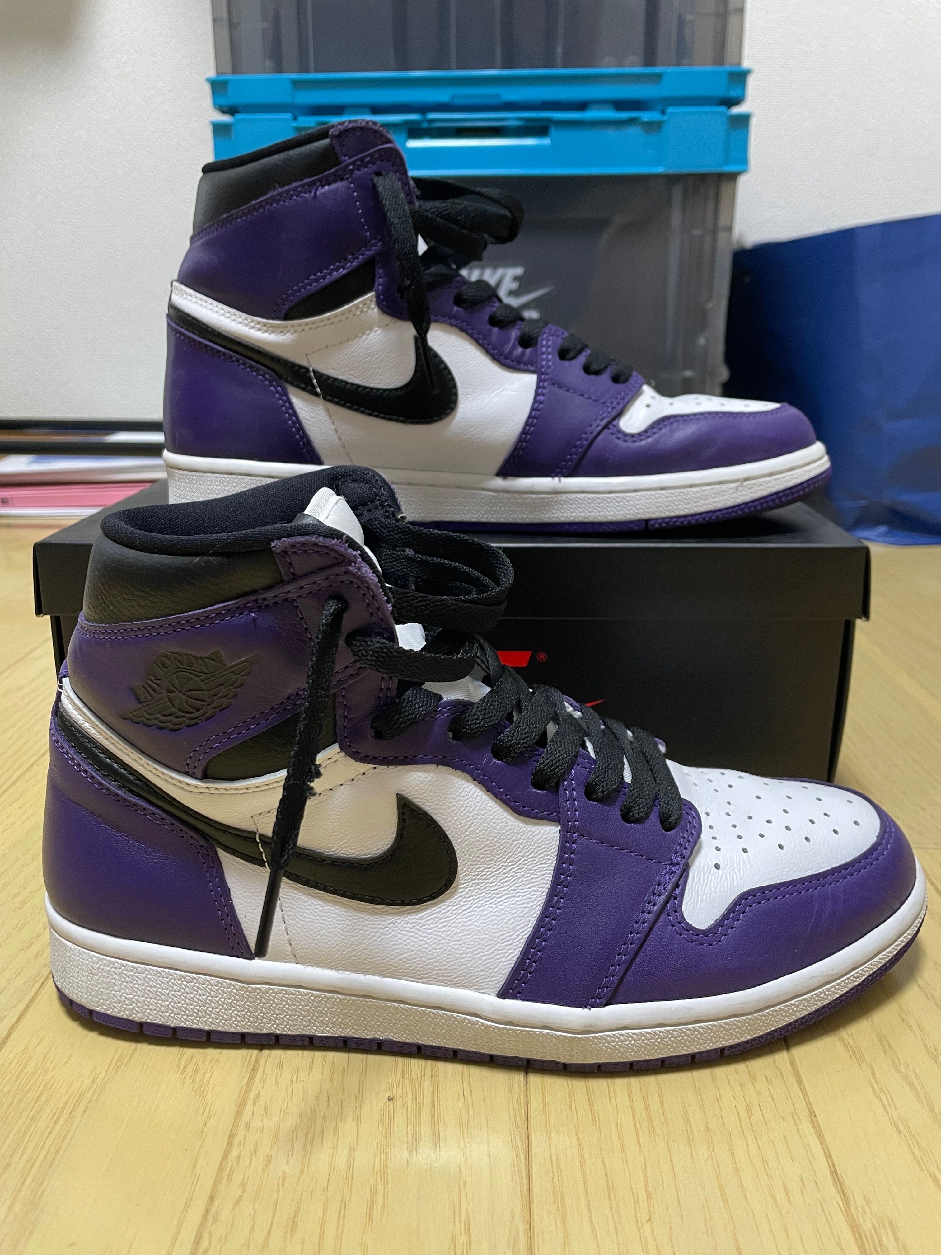 Nike Air Jordan 1 Retro High OG "Court Purple White/Black" (2020)   