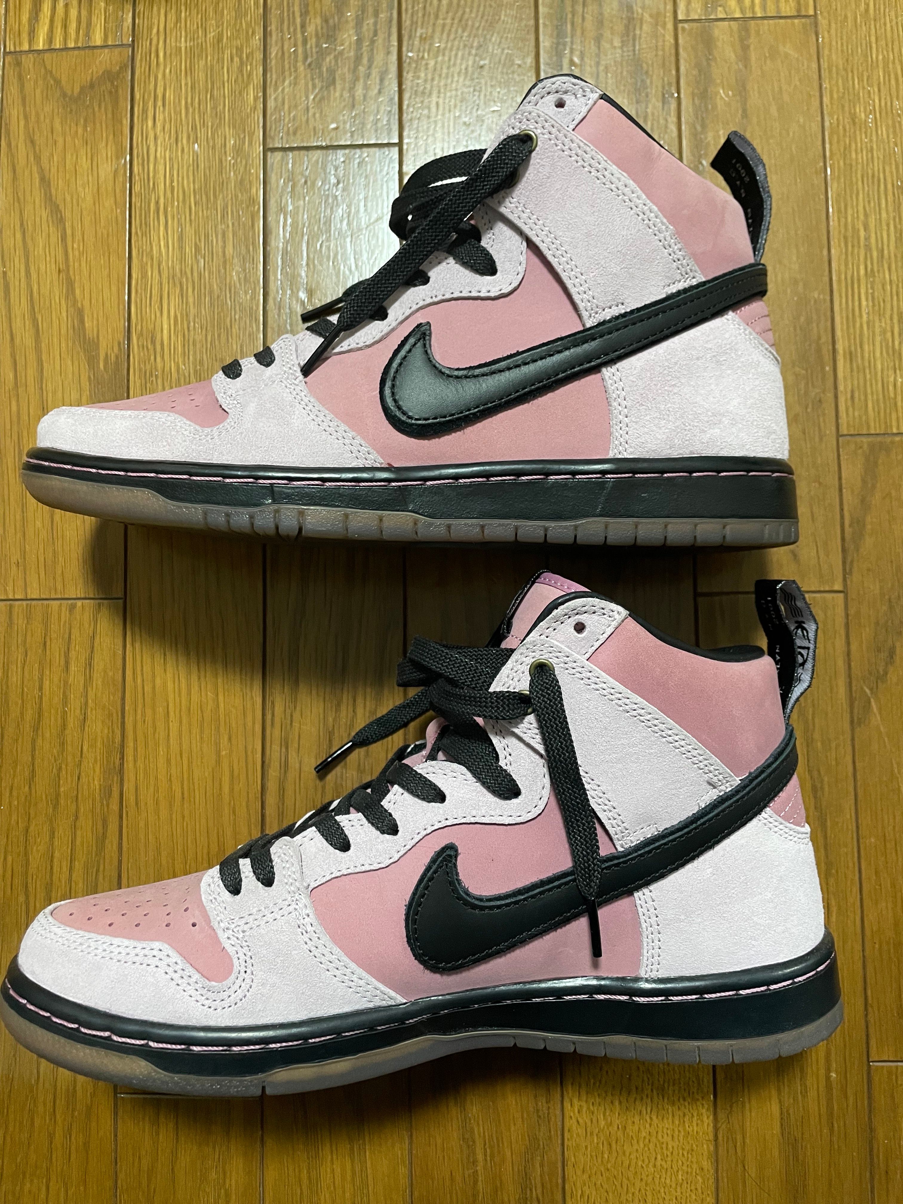 KCDC Brooklyn Skateshop × Nike SB Dunk High "Pink/Black"
