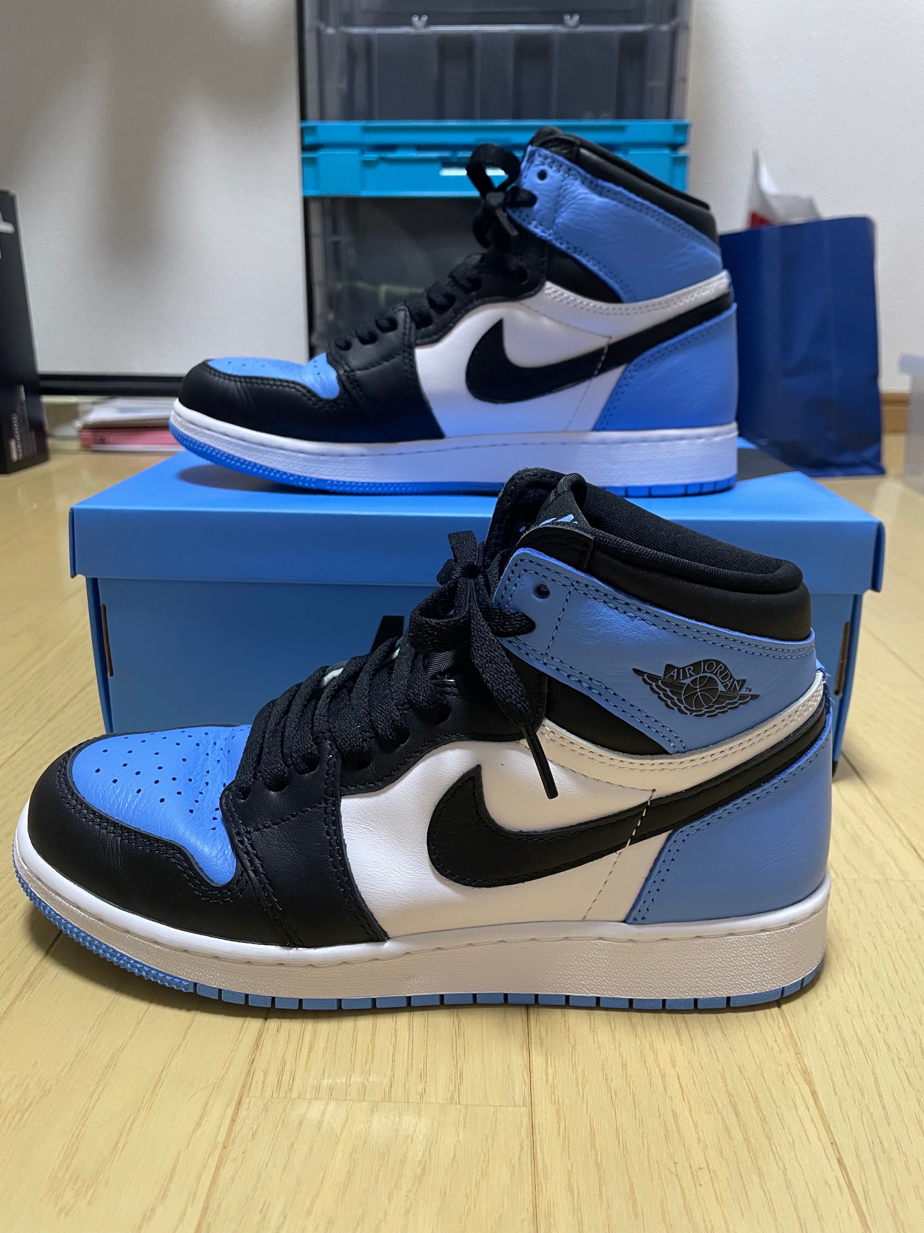 Nike GS Air Jordan 1 Retro High OG "University Blue/UNC Toe"