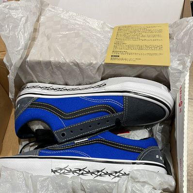Supreme × Vans Old Skool "Blue"