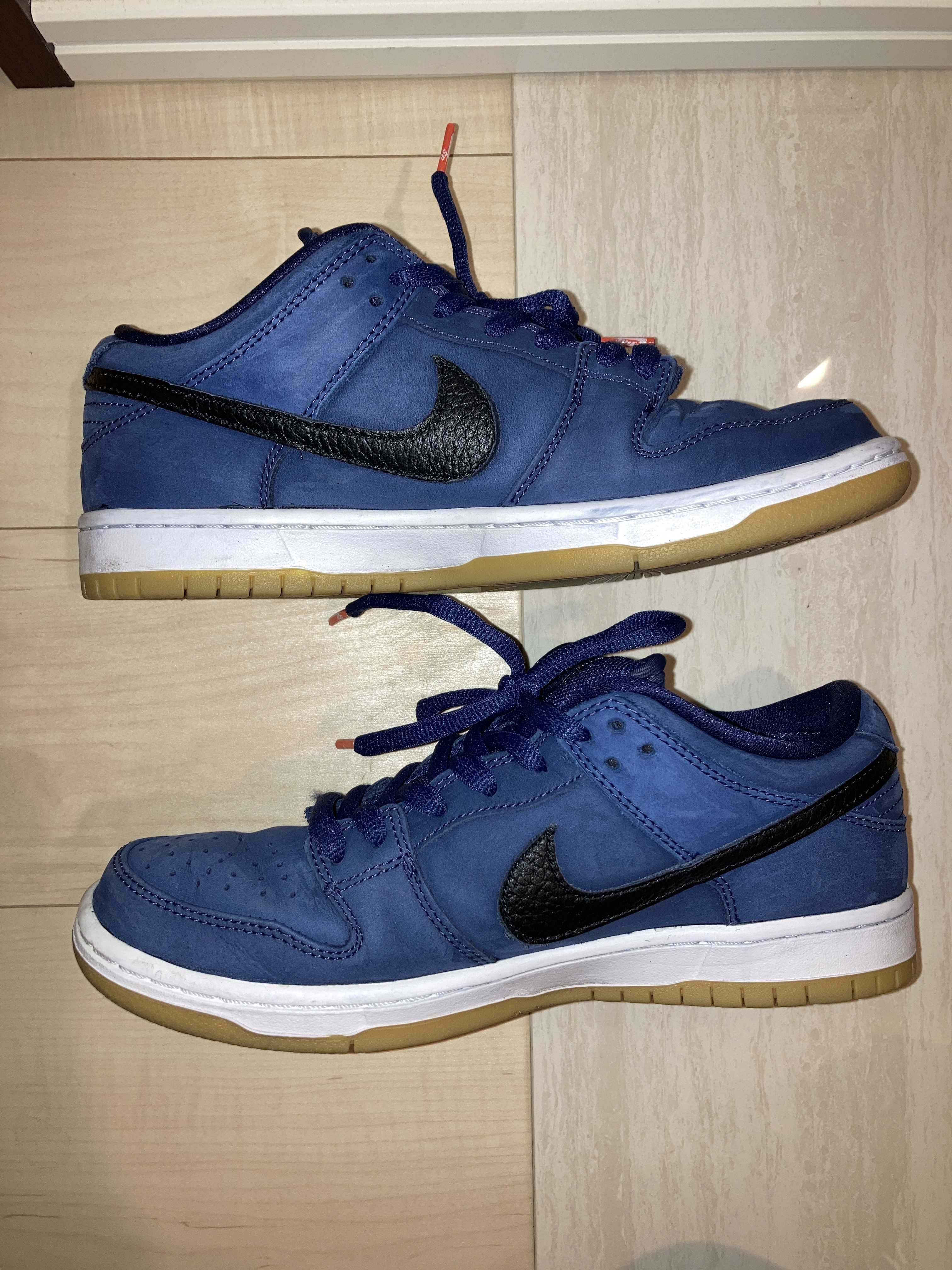 Nike SB Dunk Low Orange Label "Obsidian/Black-Light Gum Brown"