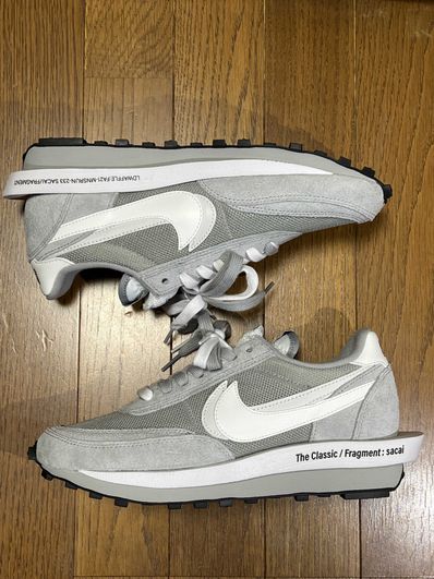 Fragment × sacai × Nike LD Waffle "Light Smoke Grey"