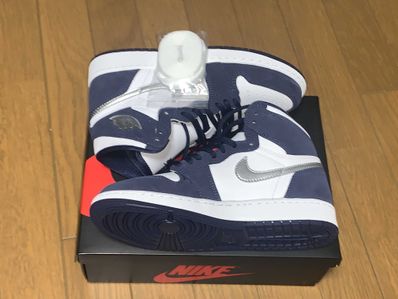 Nike GS Air Jordan 1 High OG CO.JP "Midnight Navy" (2020)(ブリーフケースなし)