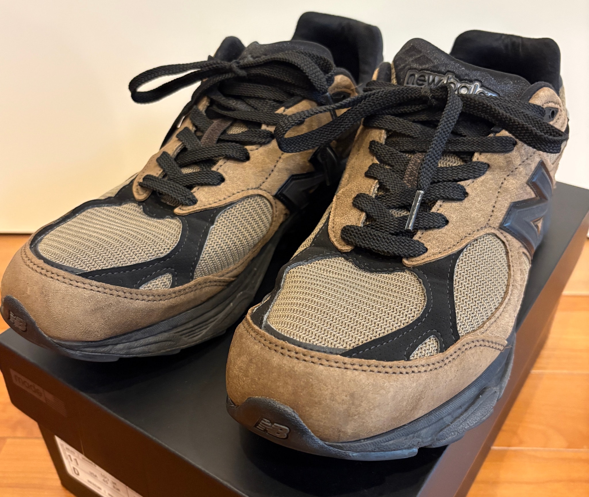 JJJJound × New Balance 990V3 "Slate Black"