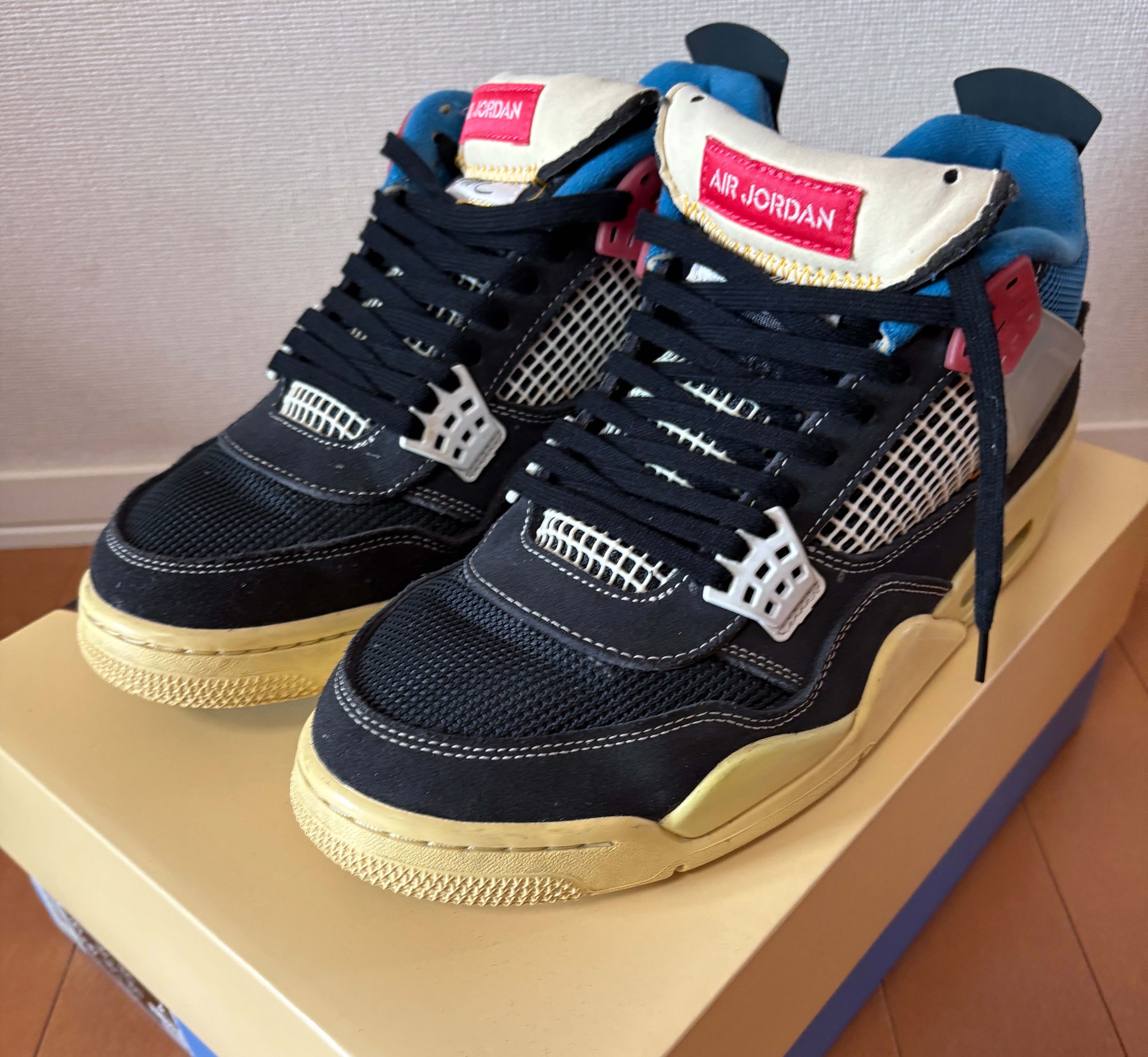 UNION × NIKE AIR JORDAN 4 "OFF NOIR"