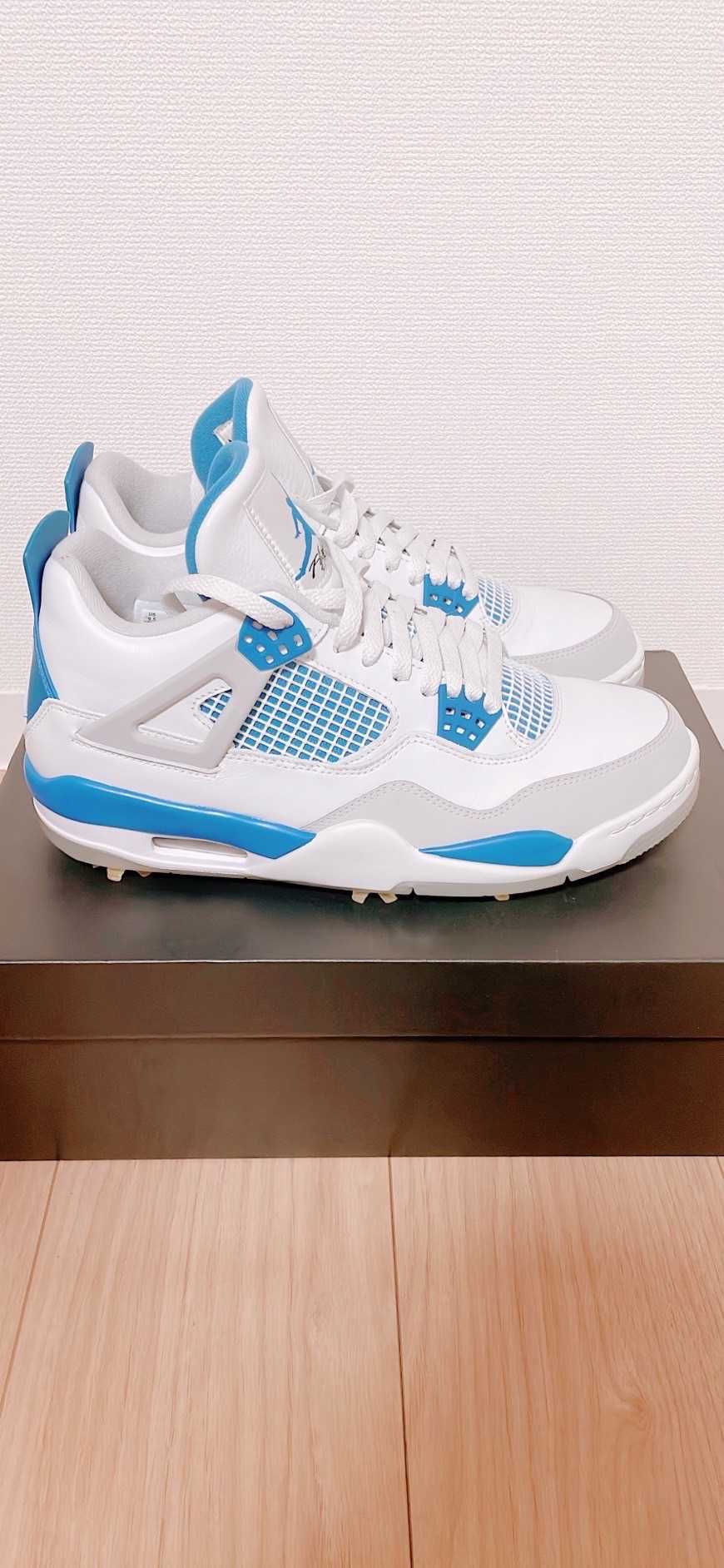 NIKE AIR JORDAN 4 GOLF "MILITARY BLUE"