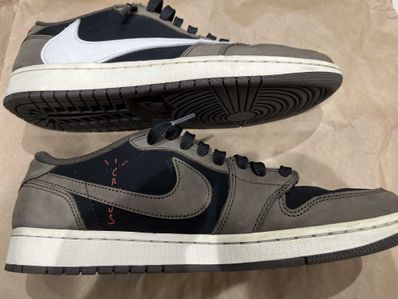 Travis Scott × Nike Air Jordan 1 Low OG SP-T "Black/Dark Mocha"