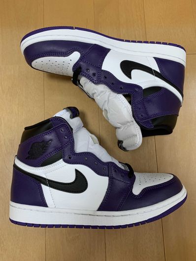Nike Air Jordan 1 Retro High OG "Court Purple White/Black" (2020)