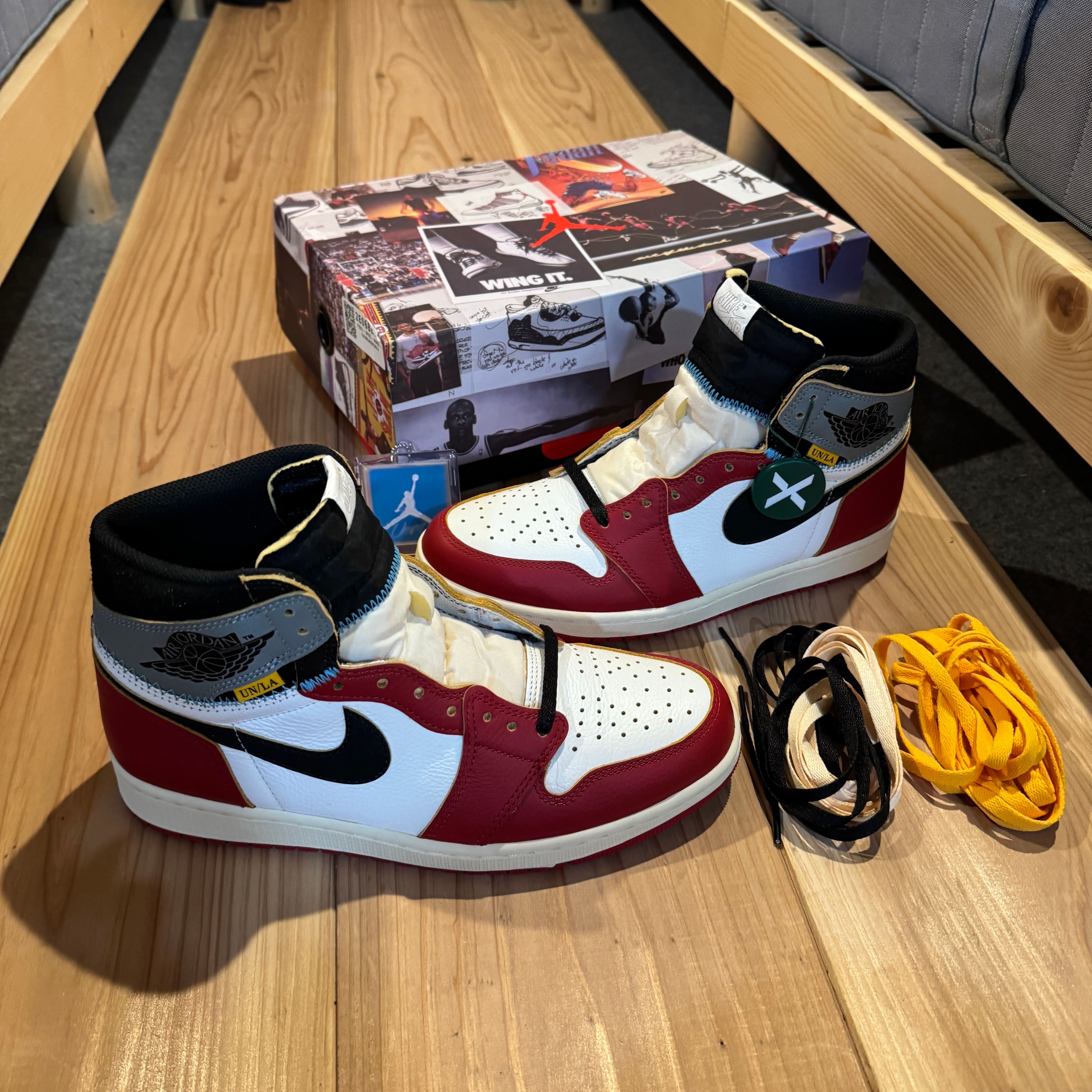 UNION × Nike Air Jordan 1 Retro High OG "Chicago/Shadow"