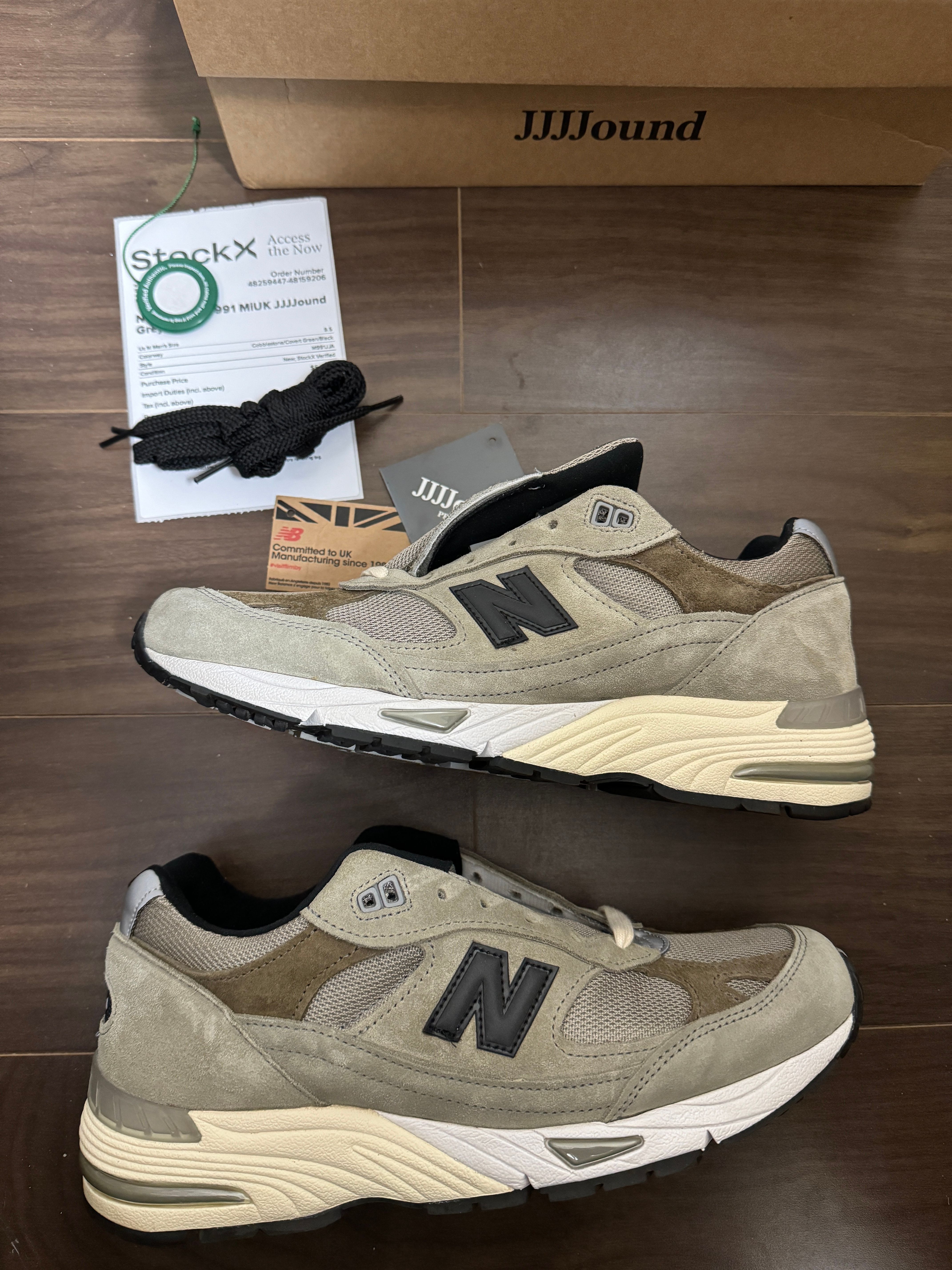 JJJJound × New Balance 991 "Beige"