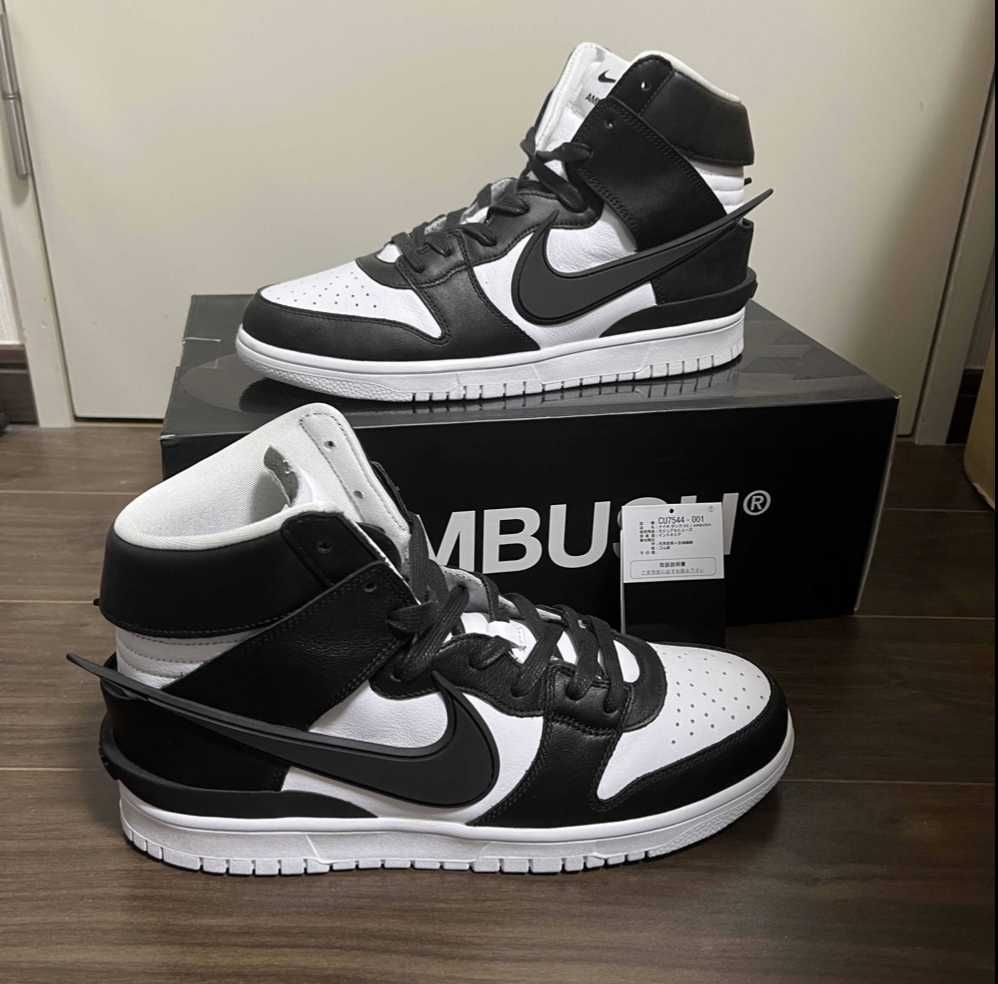 AMBUSH × Nike Dunk High "Black"