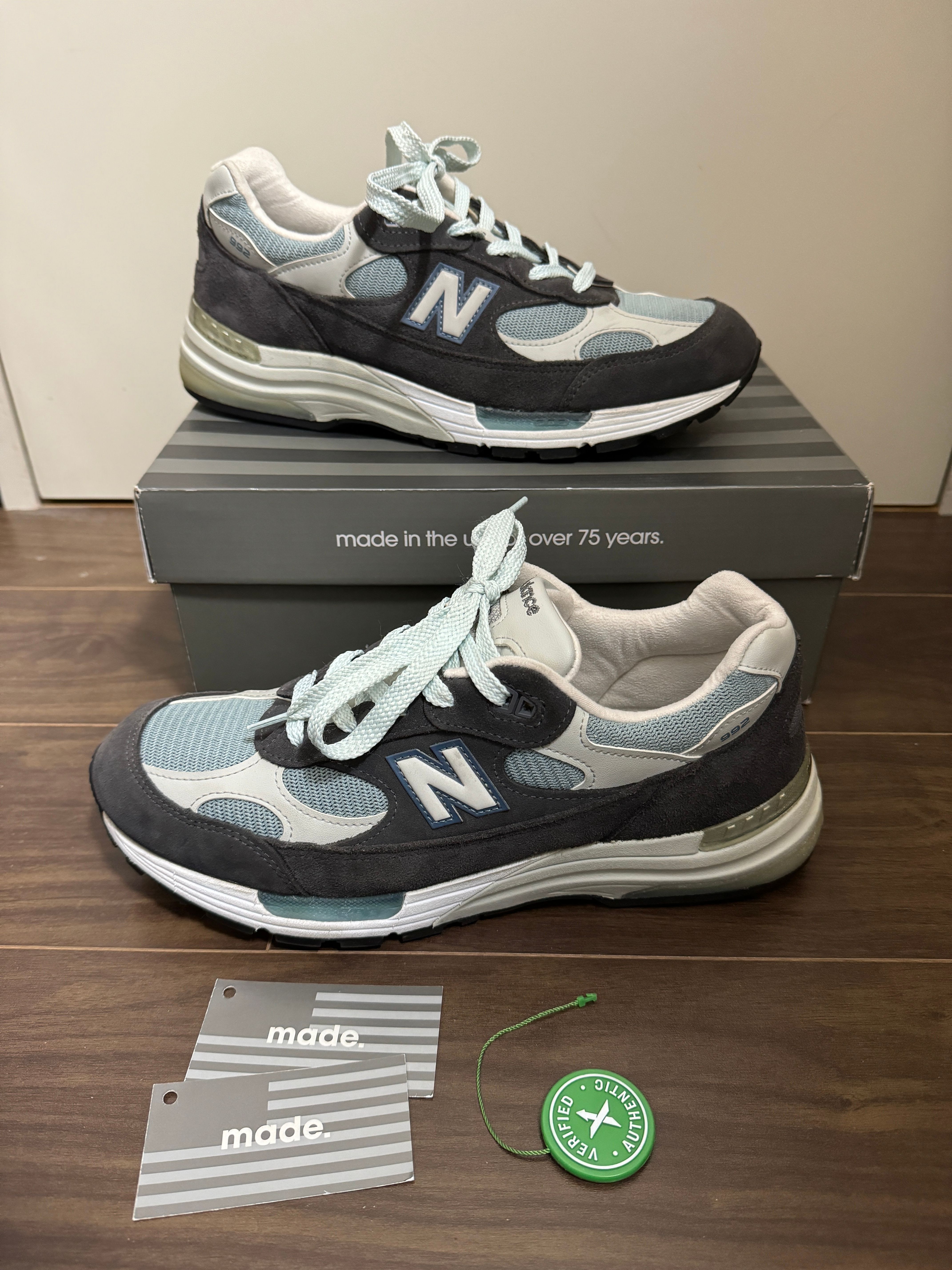 KITH × New Balance 992 "Steel Blue"