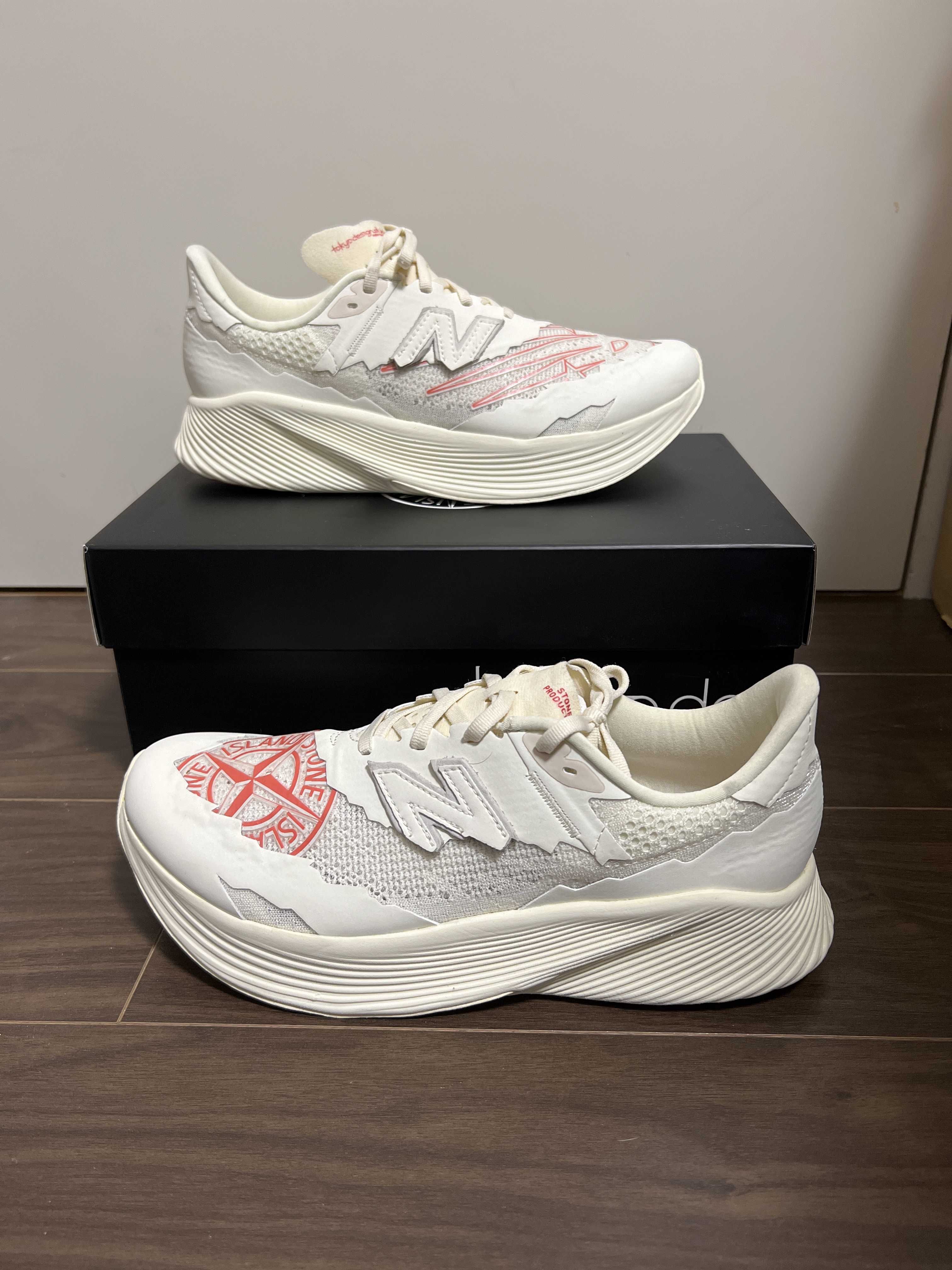 Stone Island × tokyo design studio New Balance RC Elite_SI "White"