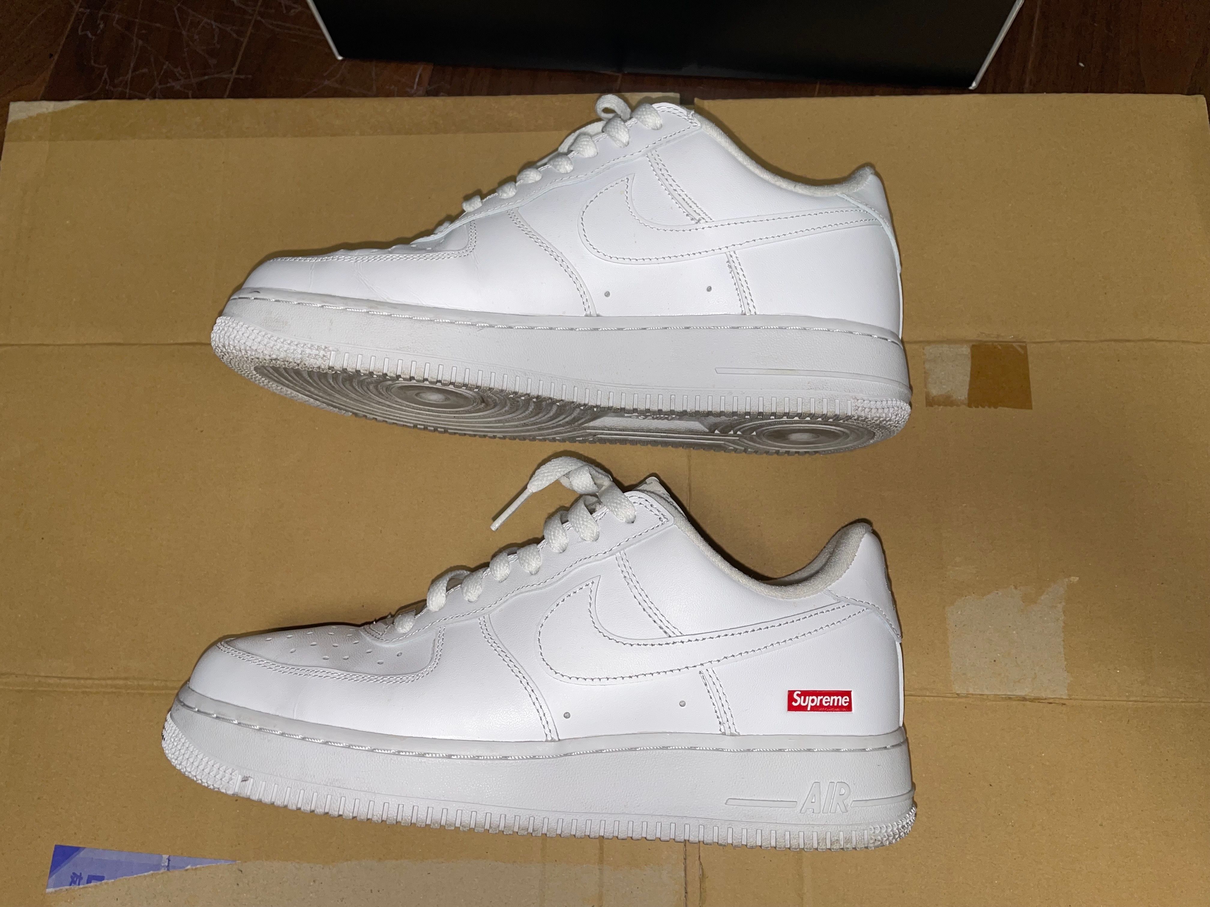 Supreme × Nike Air Force 1 Low "White"