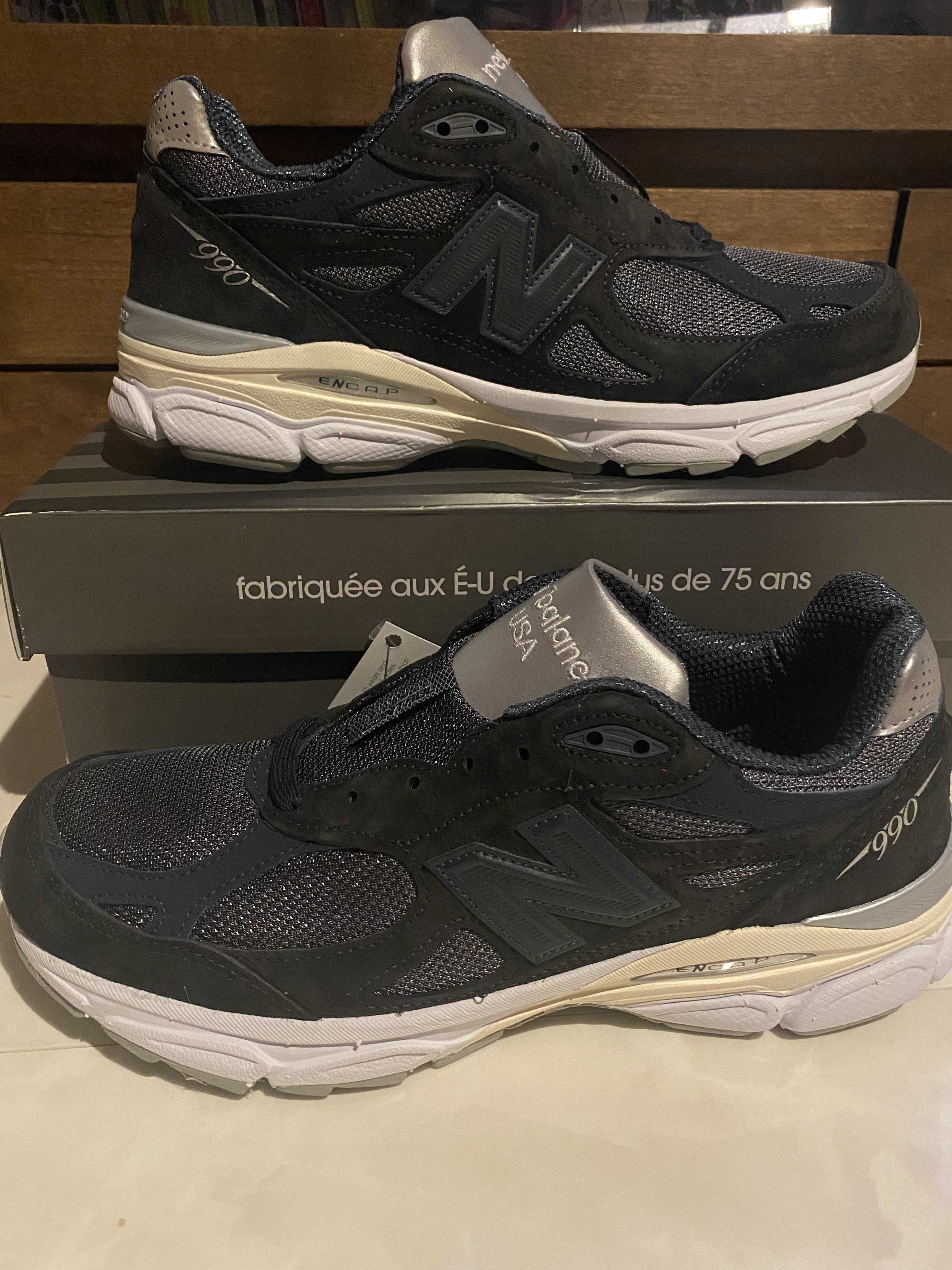 KITH Ronnie Fieg × New Balance 990V3 "Genesis/Navy"