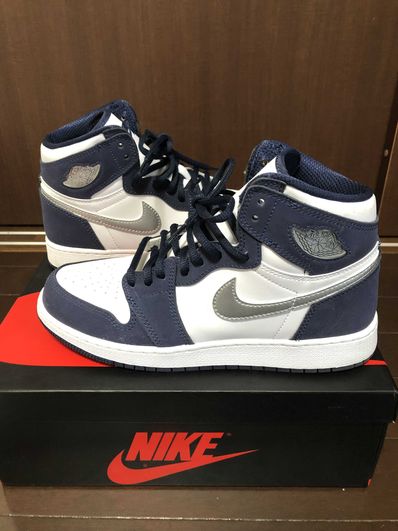 Nike GS Air Jordan 1 High OG CO.JP "Midnight Navy" (2020)(ブリーフケースなし)
