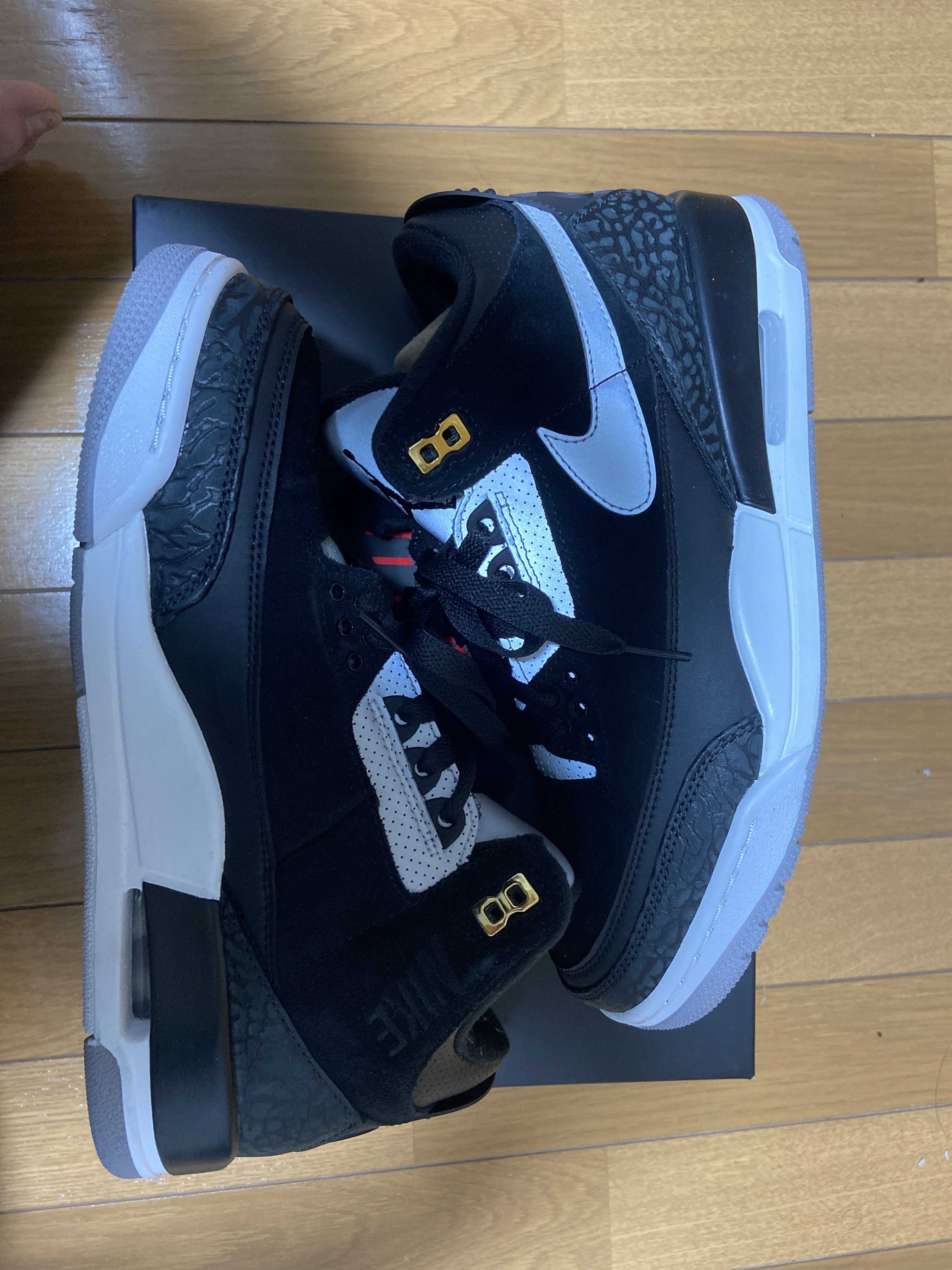 Nike Air Jordan 3 Retro Tinker "Black/Cement Grey"