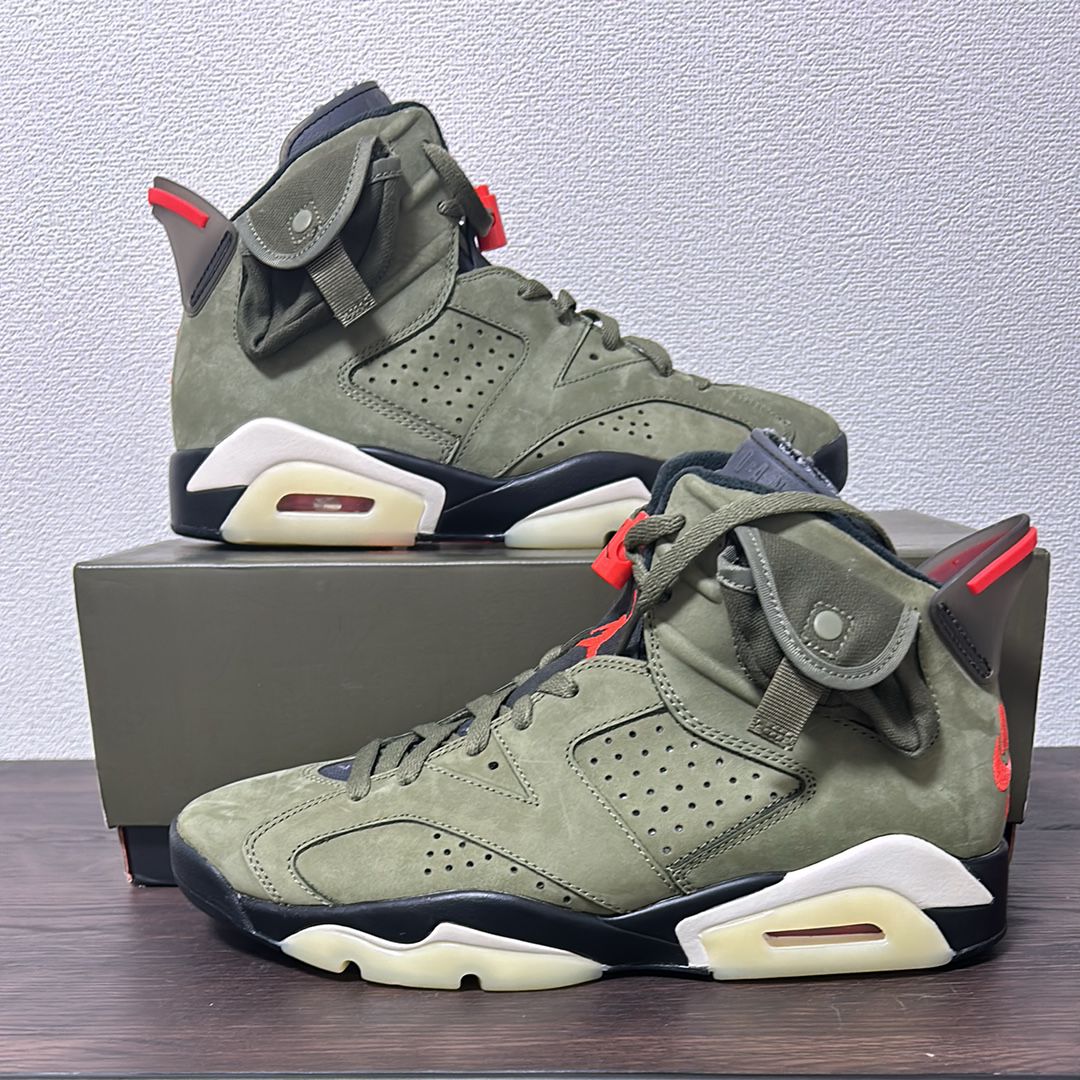 Travis Scott × Nike Air Jordan 6 Retro "Medium Olive"