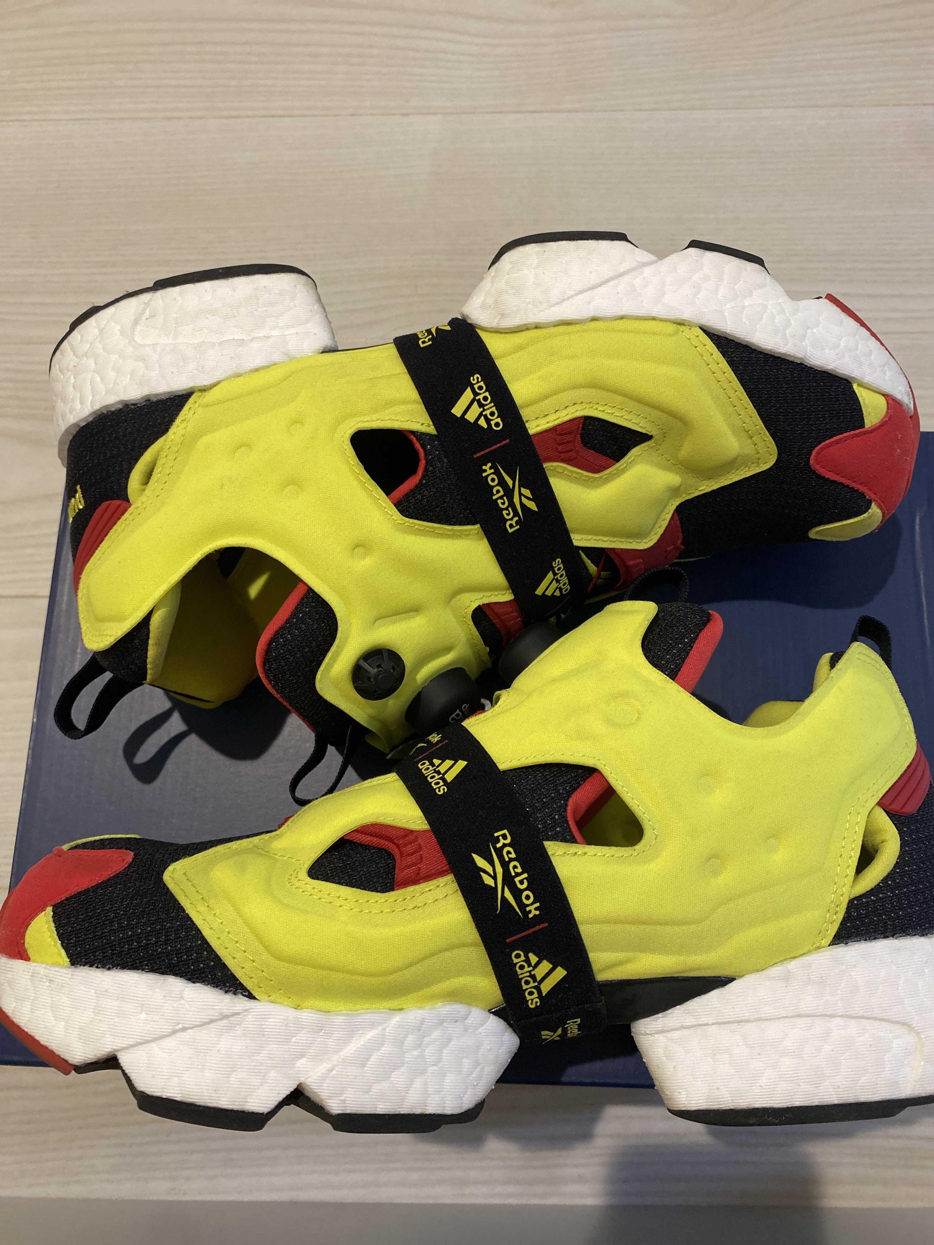 ADIDAS × REEBOK INSTAPUMP FURY BOOST OG "YELLOW/RED"