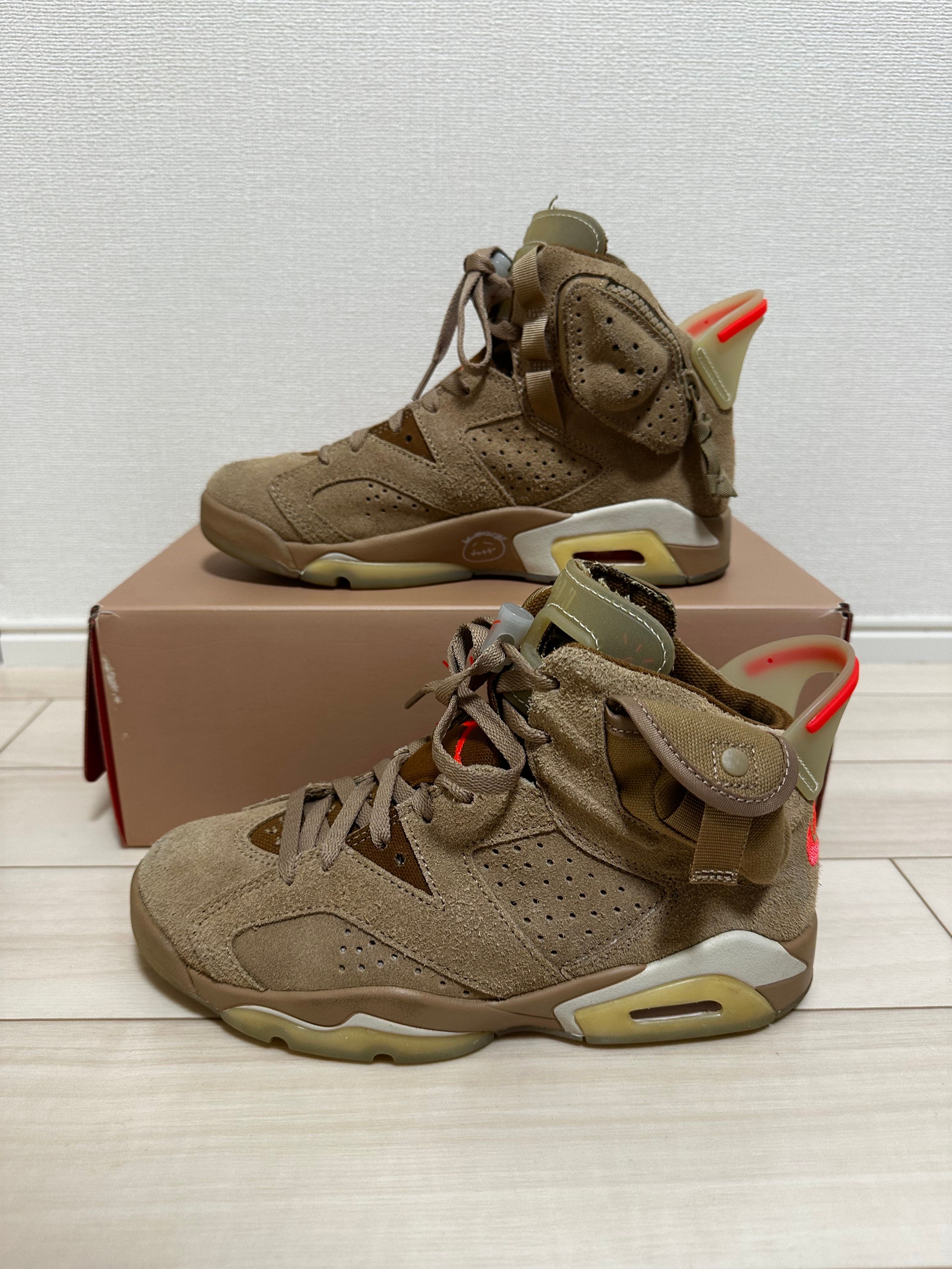 Travis Scott × Nike Air Jordan 6 "British Khaki"