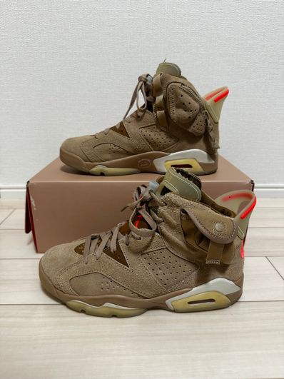 Travis Scott × Nike Air Jordan 6 "British Khaki"