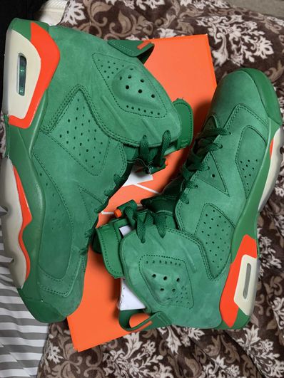 NIKE AIR JORDAN 6 RETRO "GATORADE GREEN"