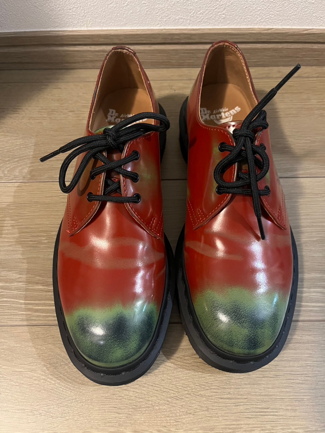 Supreme × Dr.Martens 1461 3 Eye Shoe "Red"