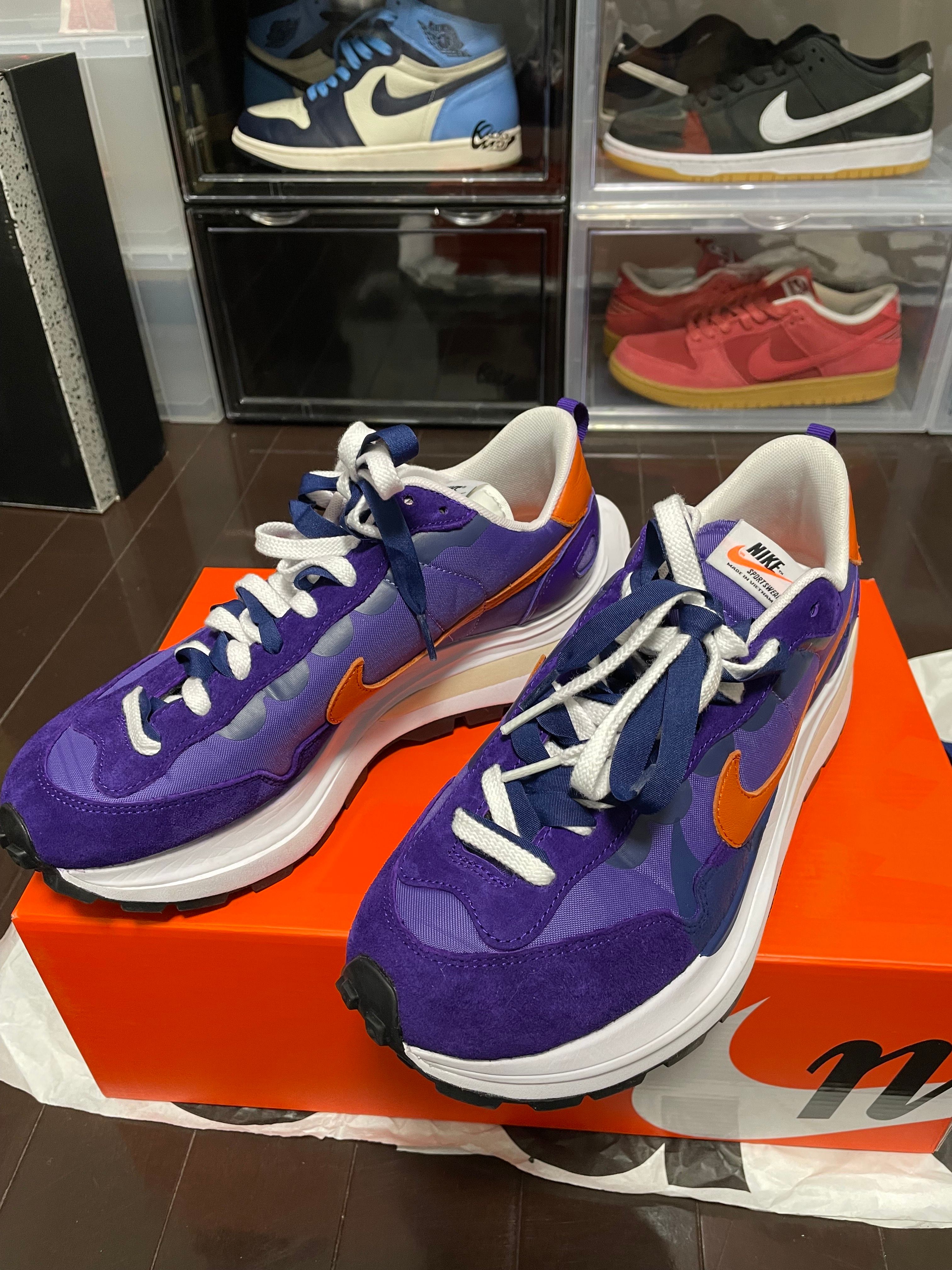 SACAI × NIKE VAPOR WAFFLE "DARK IRIS"