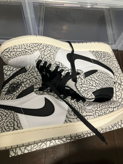 Nike Air Jordan 1 High OG "White Cement/Safari"