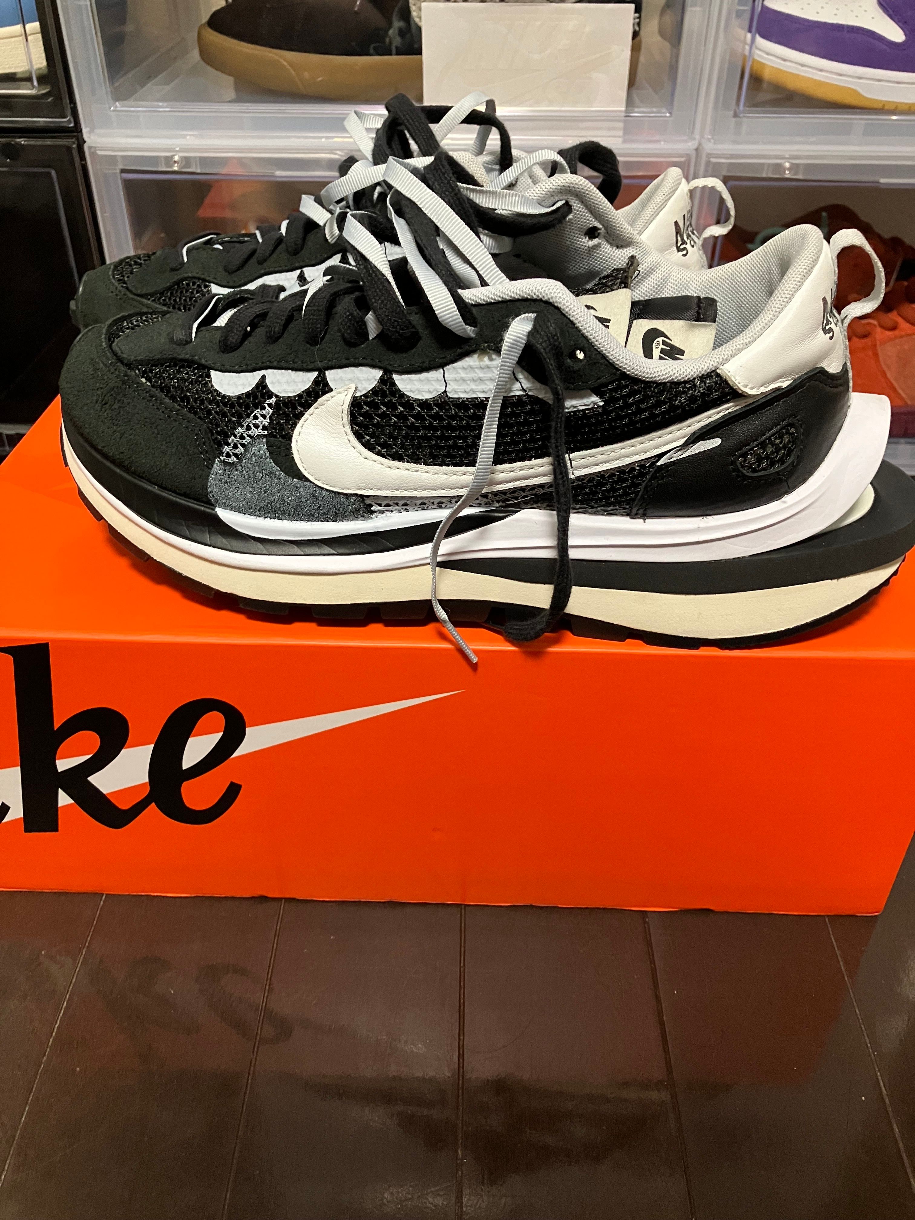 sacai × Nike Vapor Waffle "Black and White"