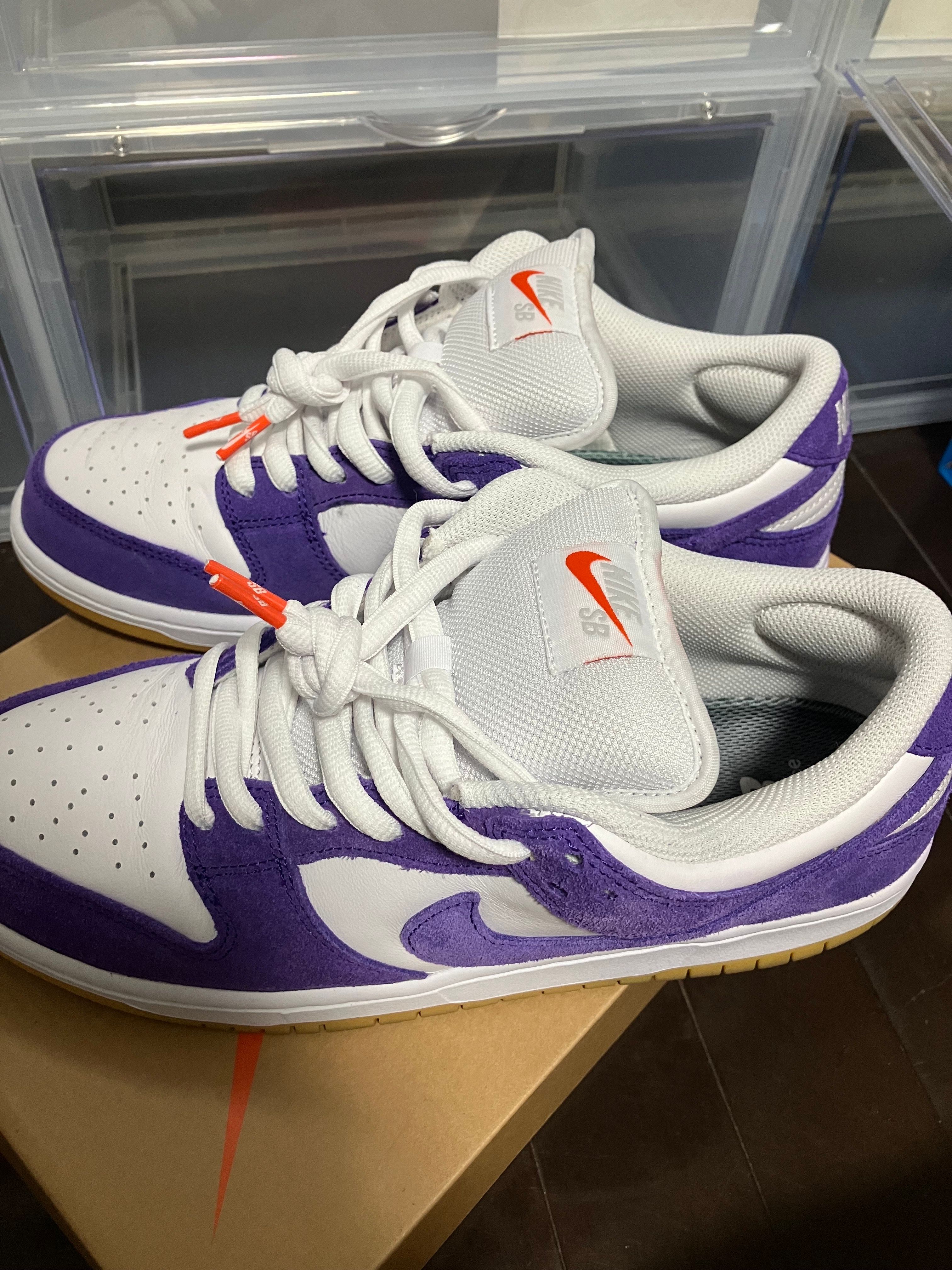 Nike SB Dunk Low Pro ISO Orange Label "Court Purple Gum"