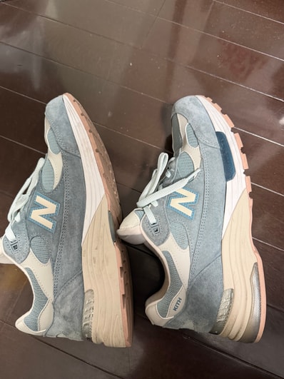 KITH × New Balance 992 "Aegean Blue/Shadow Gray"