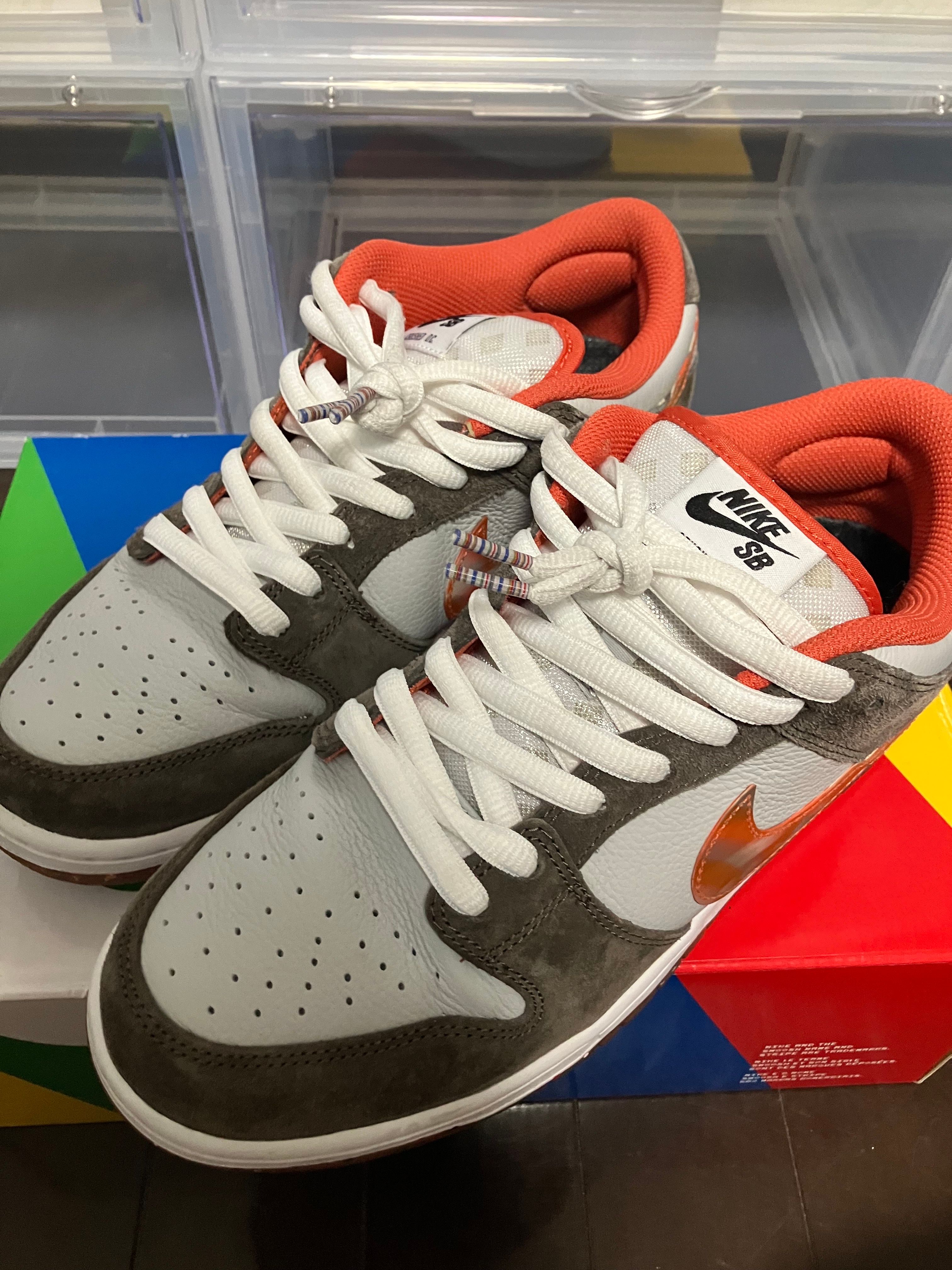 Crushed Skate Shop × Nike SB Dunk Low QS "Olive Grey/Mantra Orange"