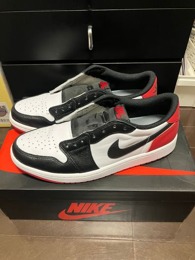Nike Air Jordan 1 Retro Low OG "Black Toe"