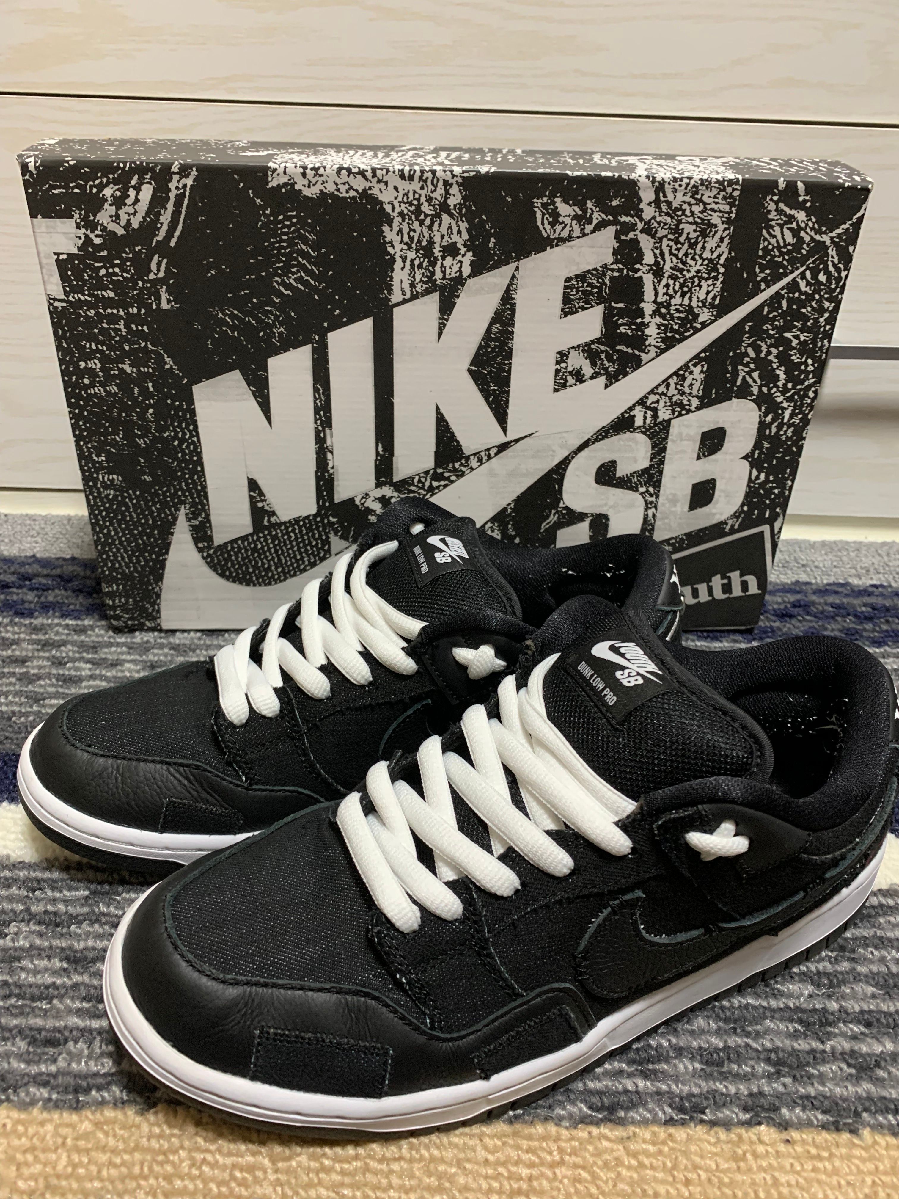 Wasted Youth × Nike SB Dunk Low "Black Denim"(Special Box) / VERDY