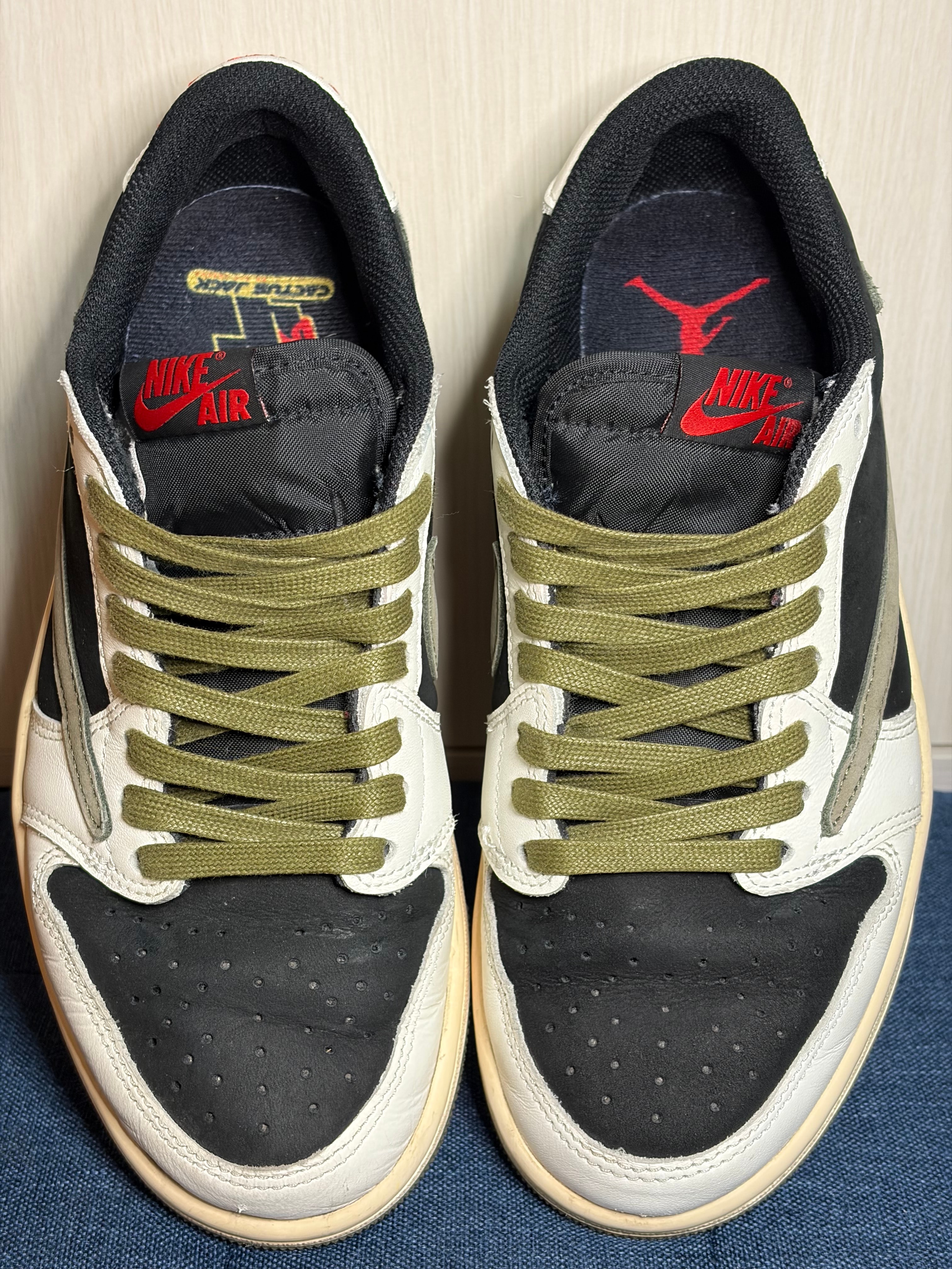 Travis Scott × Nike Women's Air Jordan 1 Low OG "Medium Olive"