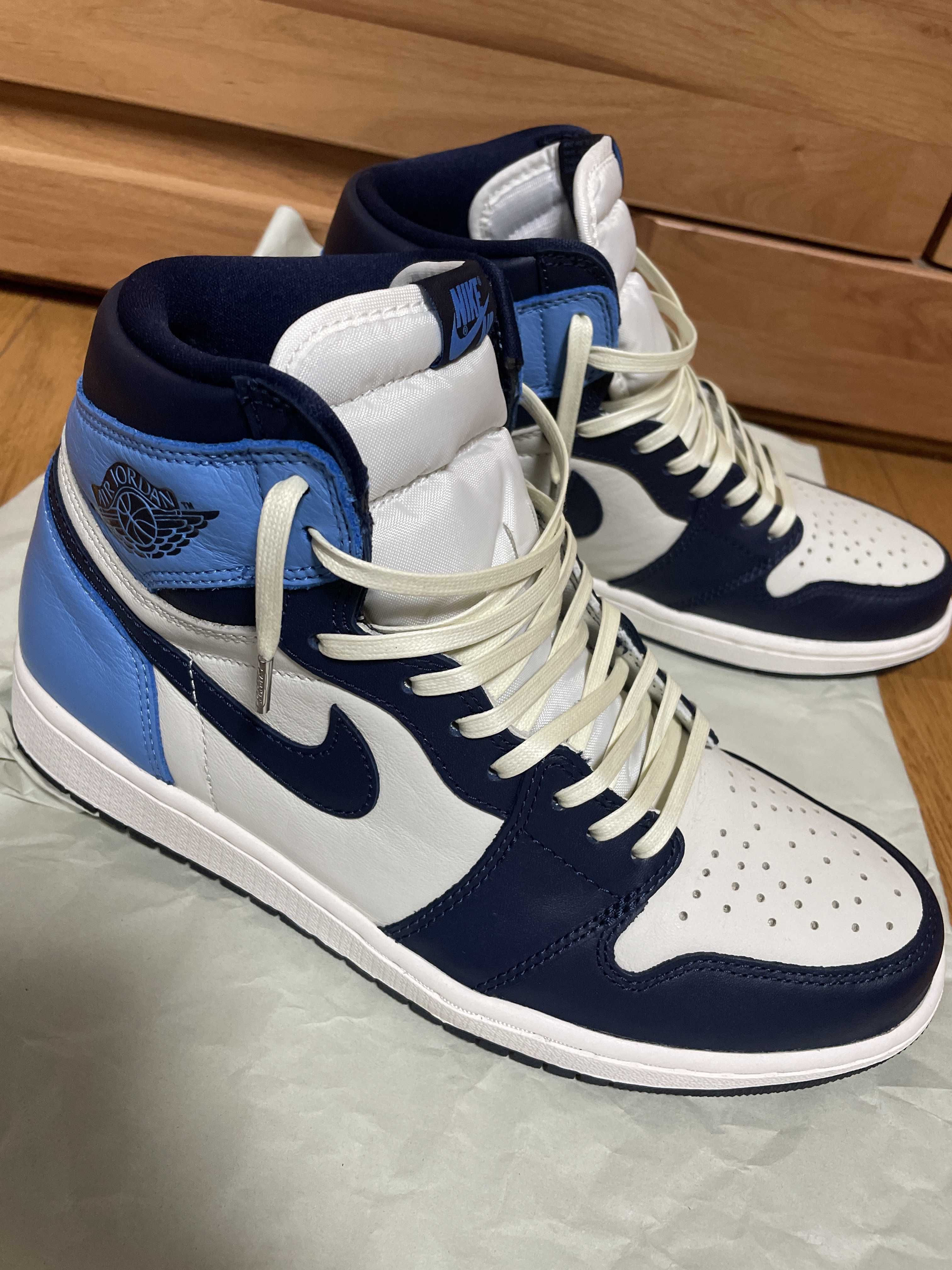 Nike Air Jordan 1 Retro High OG "Obsidian/University Blue"
