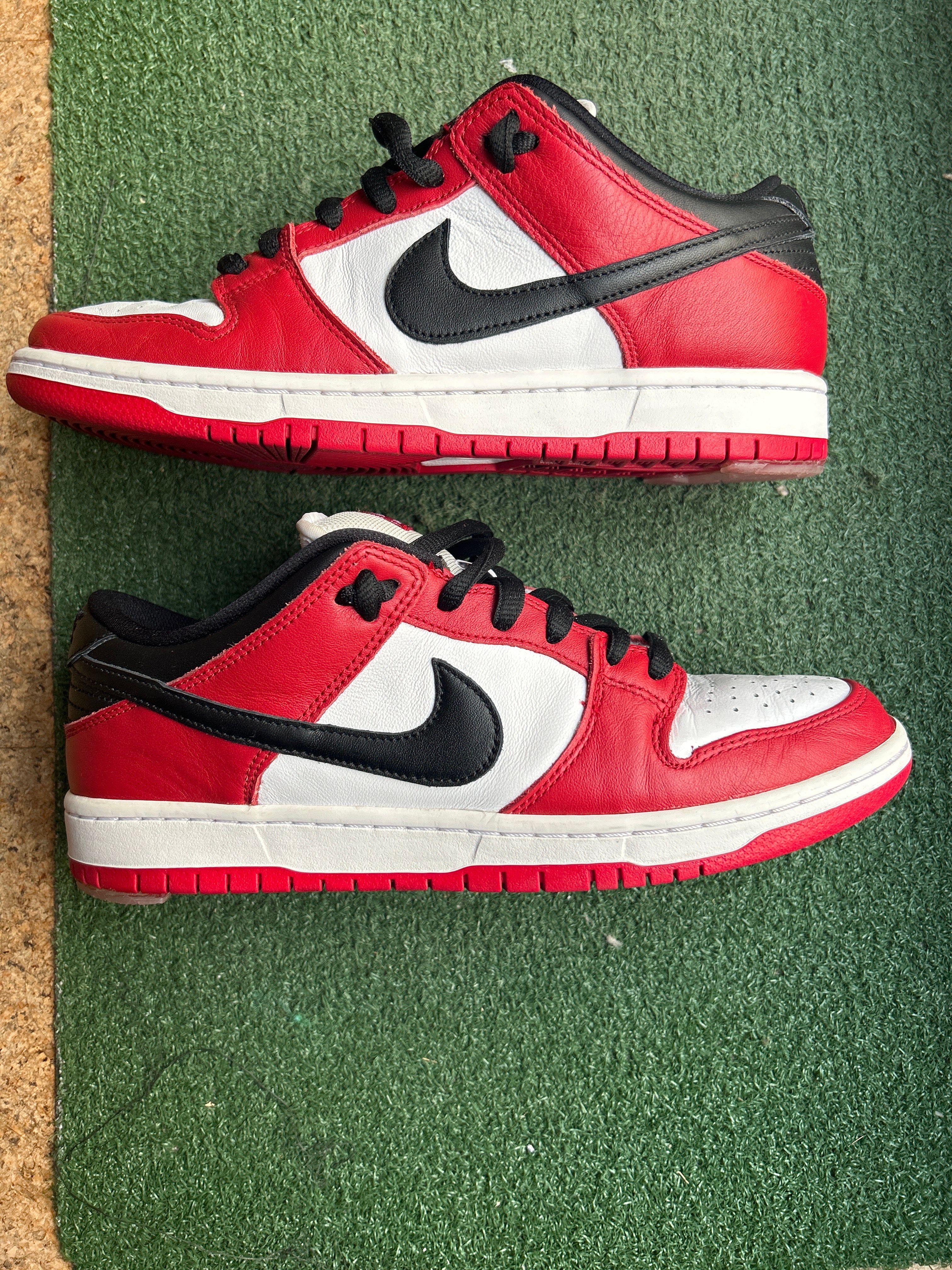 Nike SB Dunk Low Pro "J-Pack Chicago/Varsity Red and White"