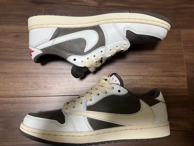 Travis Scott × Nike Air Jordan 1 Low OG SP "Reverse Mocha/Sail and Ridgerock"