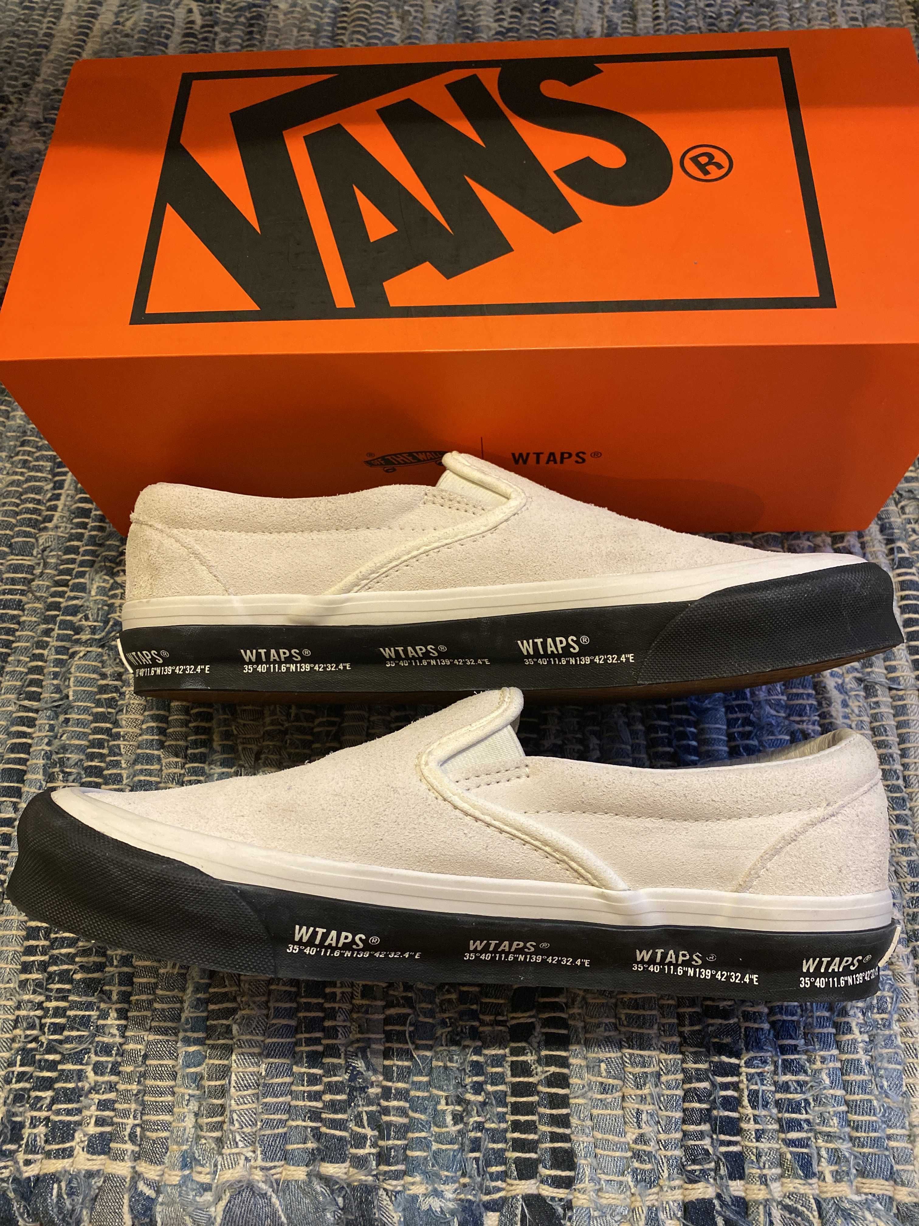 WTAPS × VANS OG Classic Slip-On LX "White"